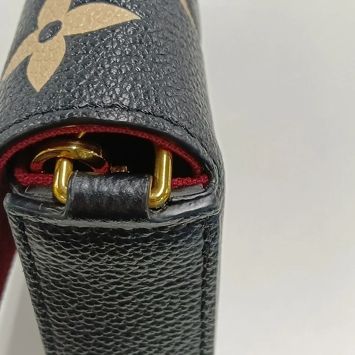 Monogram Empreinte Pochette Felicie M80482 Black (RFID detected) — view 13