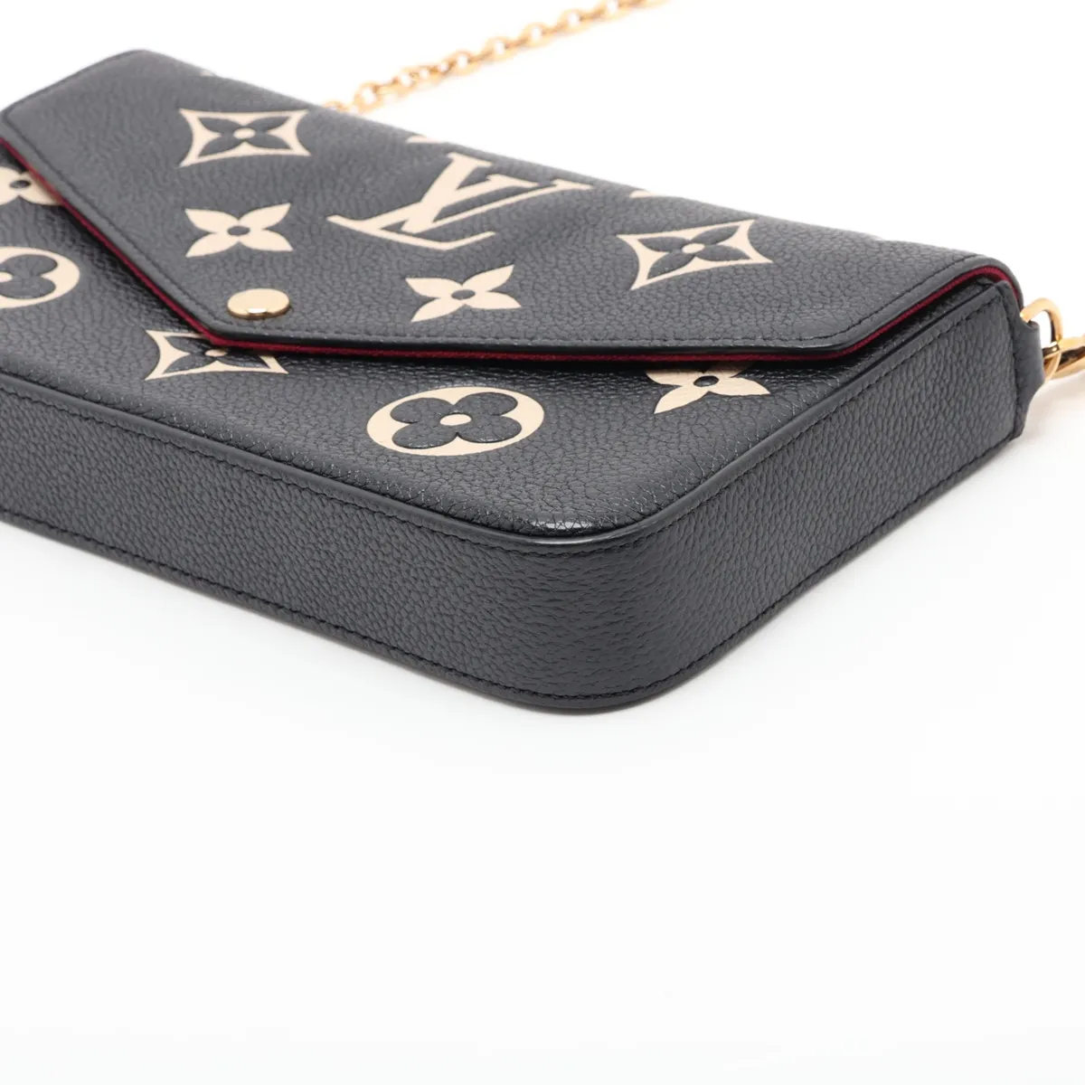 Monogram Empreinte Pochette Felicie M80482 Black (RFID detected) — view 3