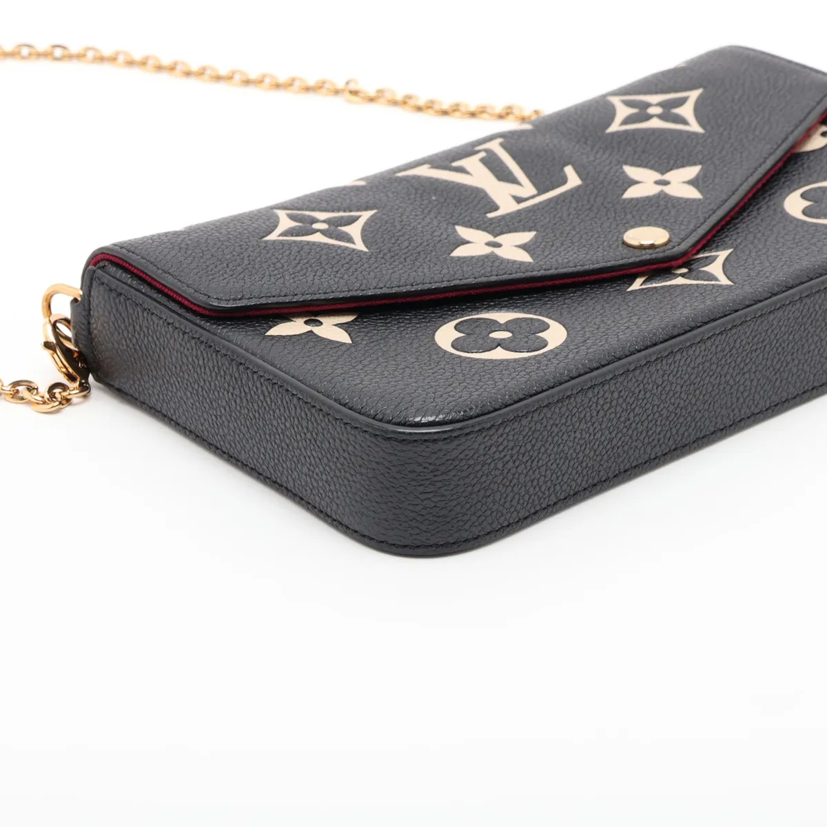 Monogram Empreinte Pochette Felicie M80482 Black (RFID detected) — view 4