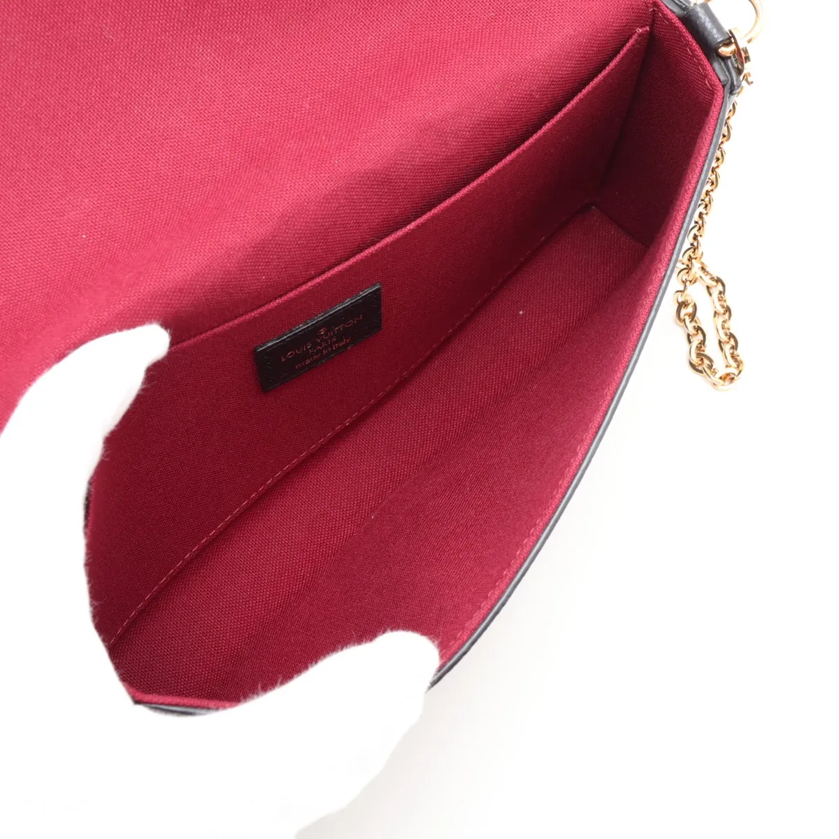 Monogram Empreinte Pochette Felicie M80482 Black (RFID detected) — view 6