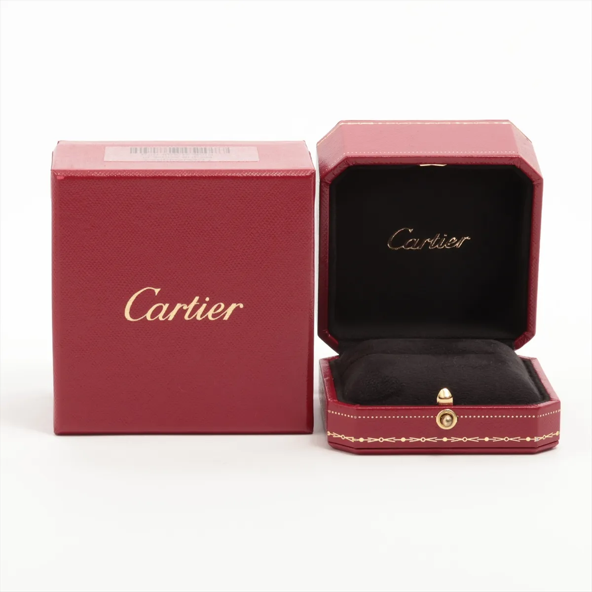 Love SM Pave Diamond Ring 750 (WG) 3.6g Size 46 ZM1673 — view 4