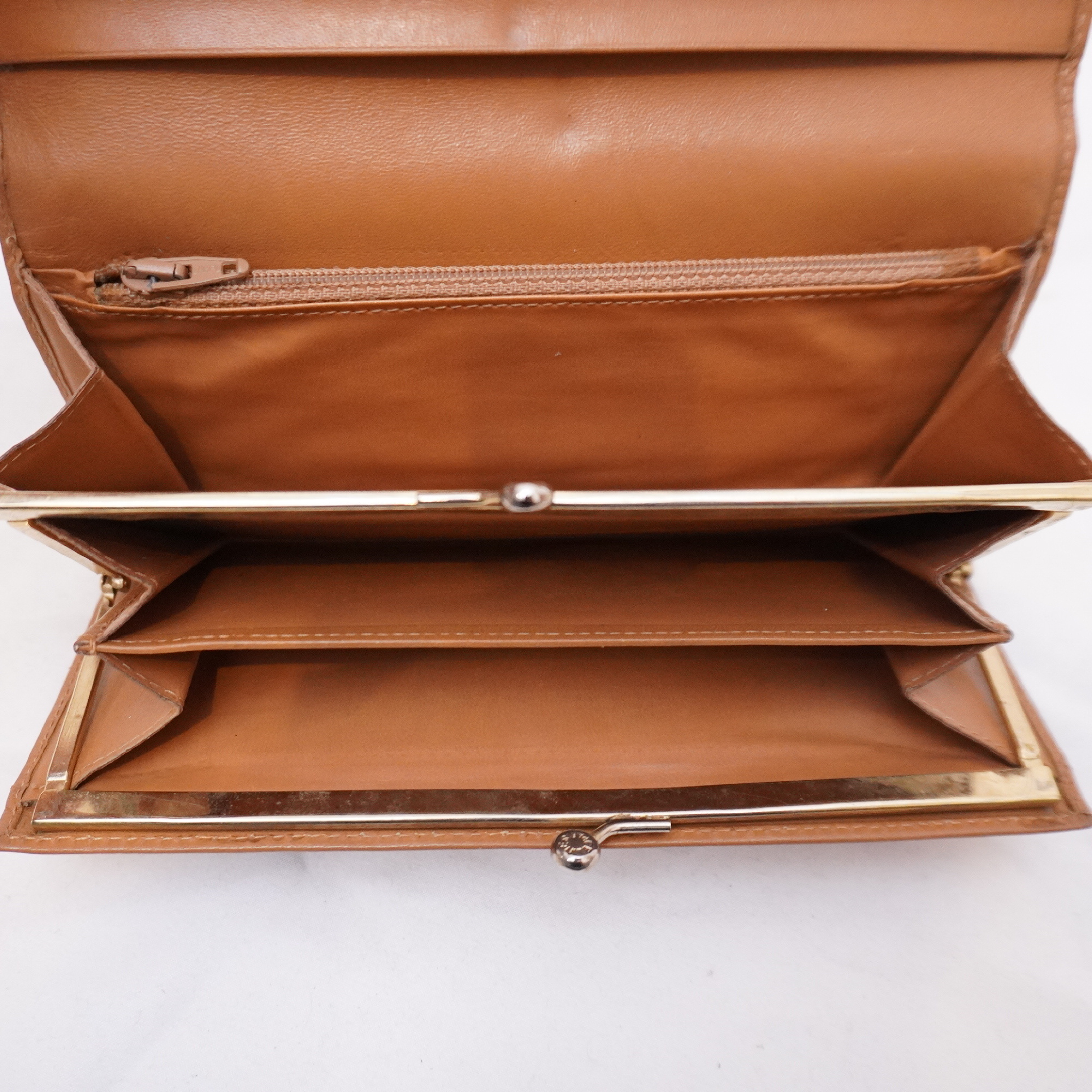 Long Wallet, Clasp Closure, Macadam Pattern — view 10