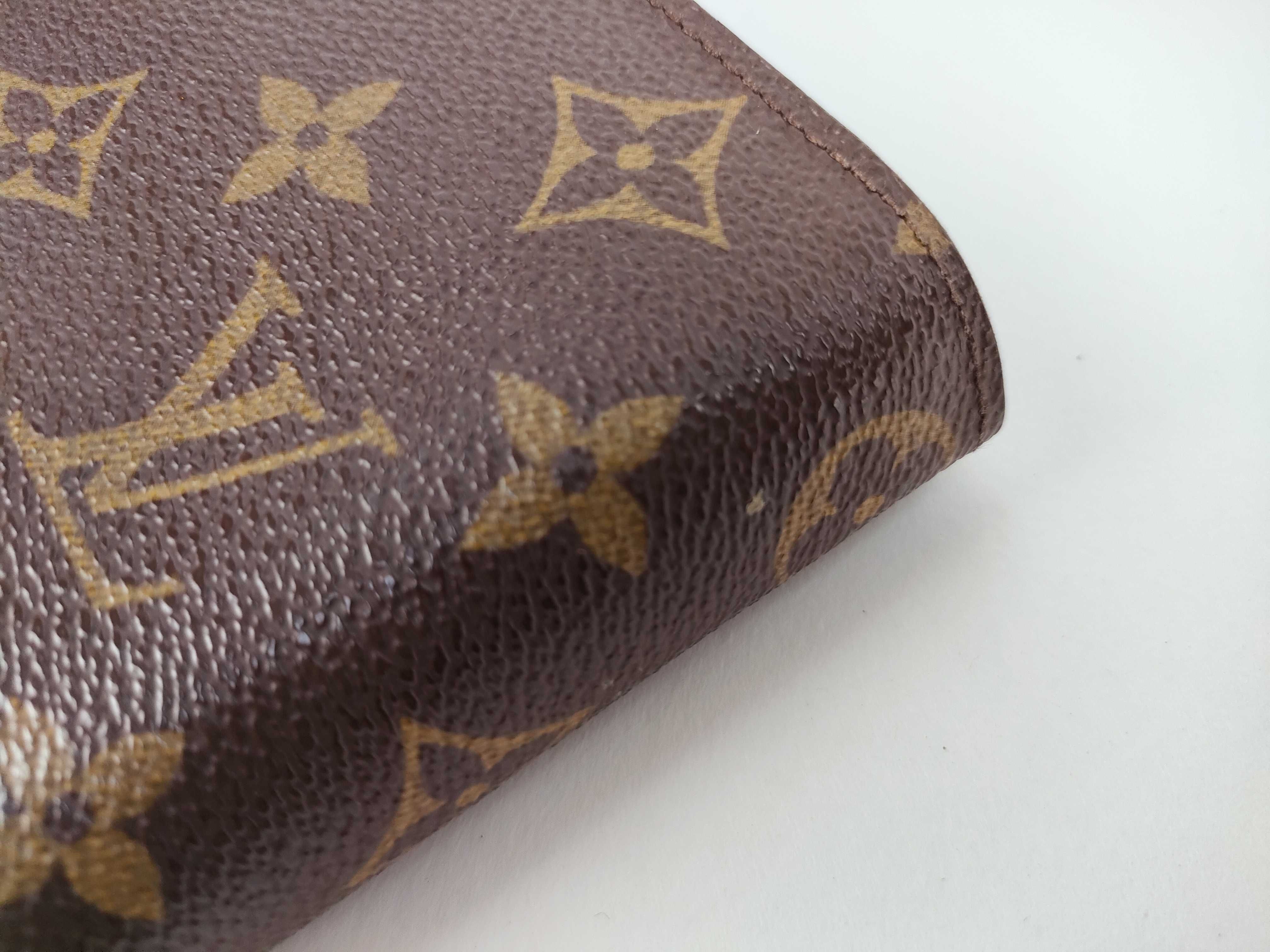 Monogram Louis Vuitton Monogram Compact Zip Wallet — view 12