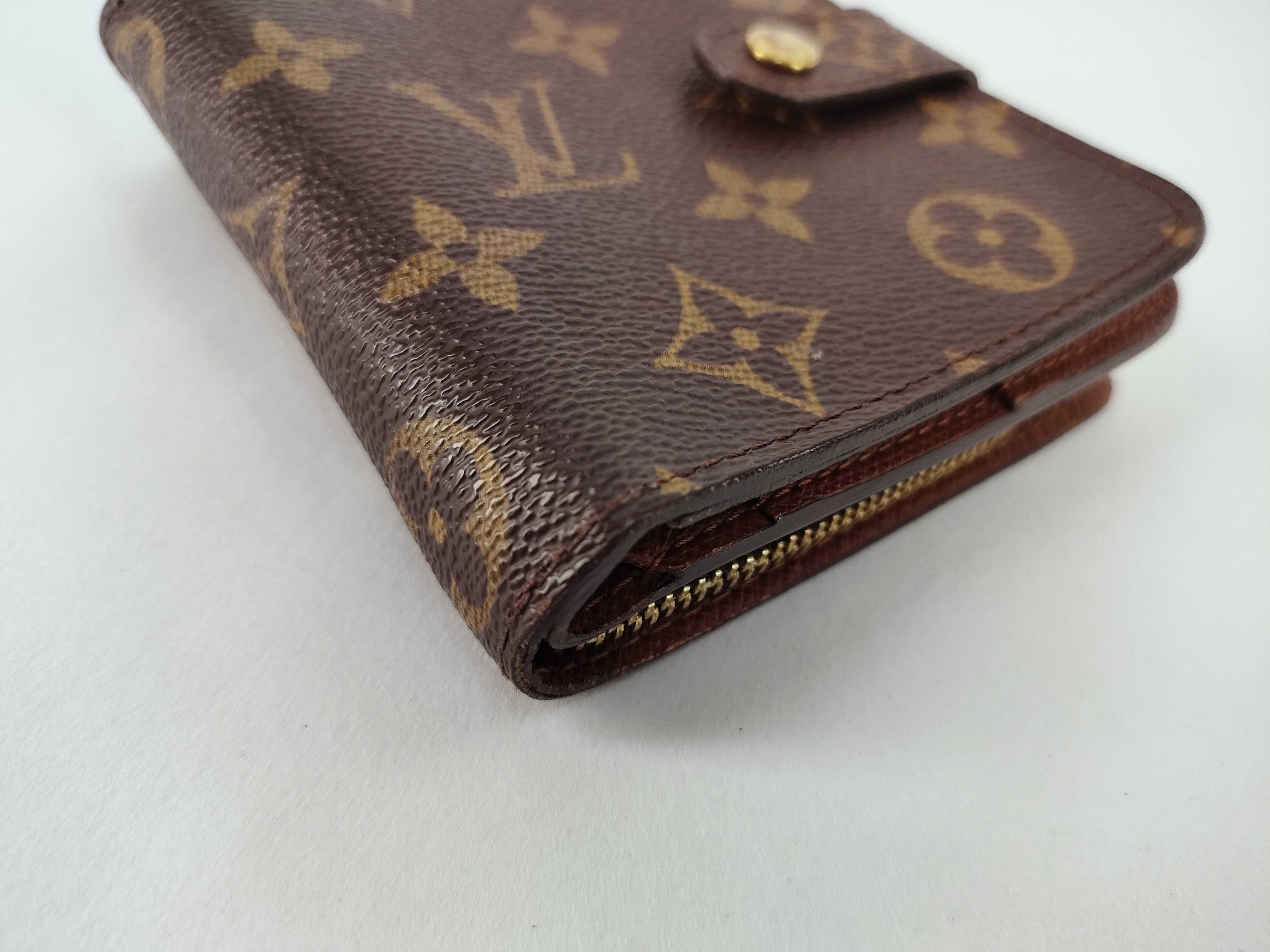 Monogram Louis Vuitton Monogram Compact Zip Wallet — view 3