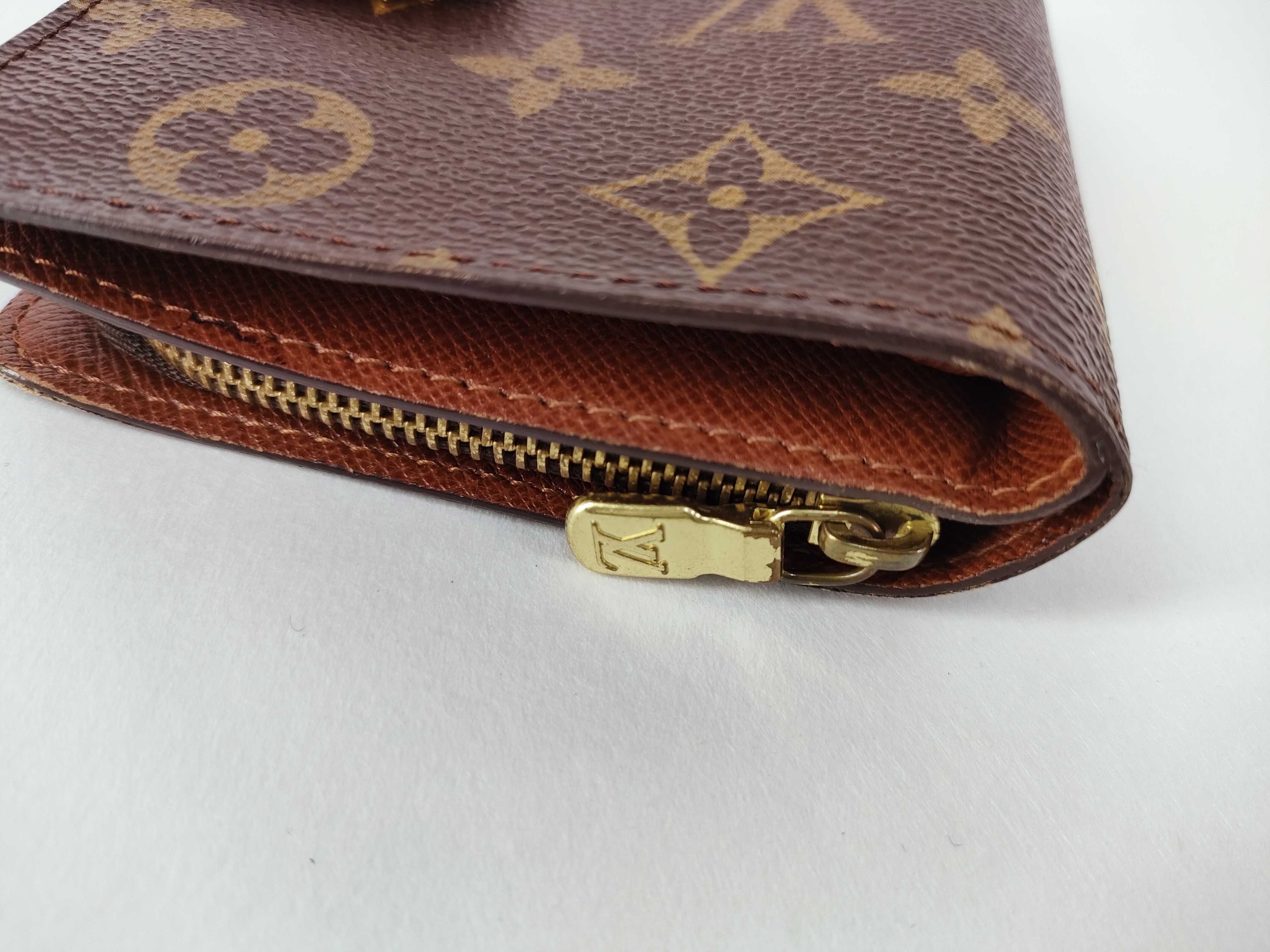 Monogram Louis Vuitton Monogram Compact Zip Wallet — view 6
