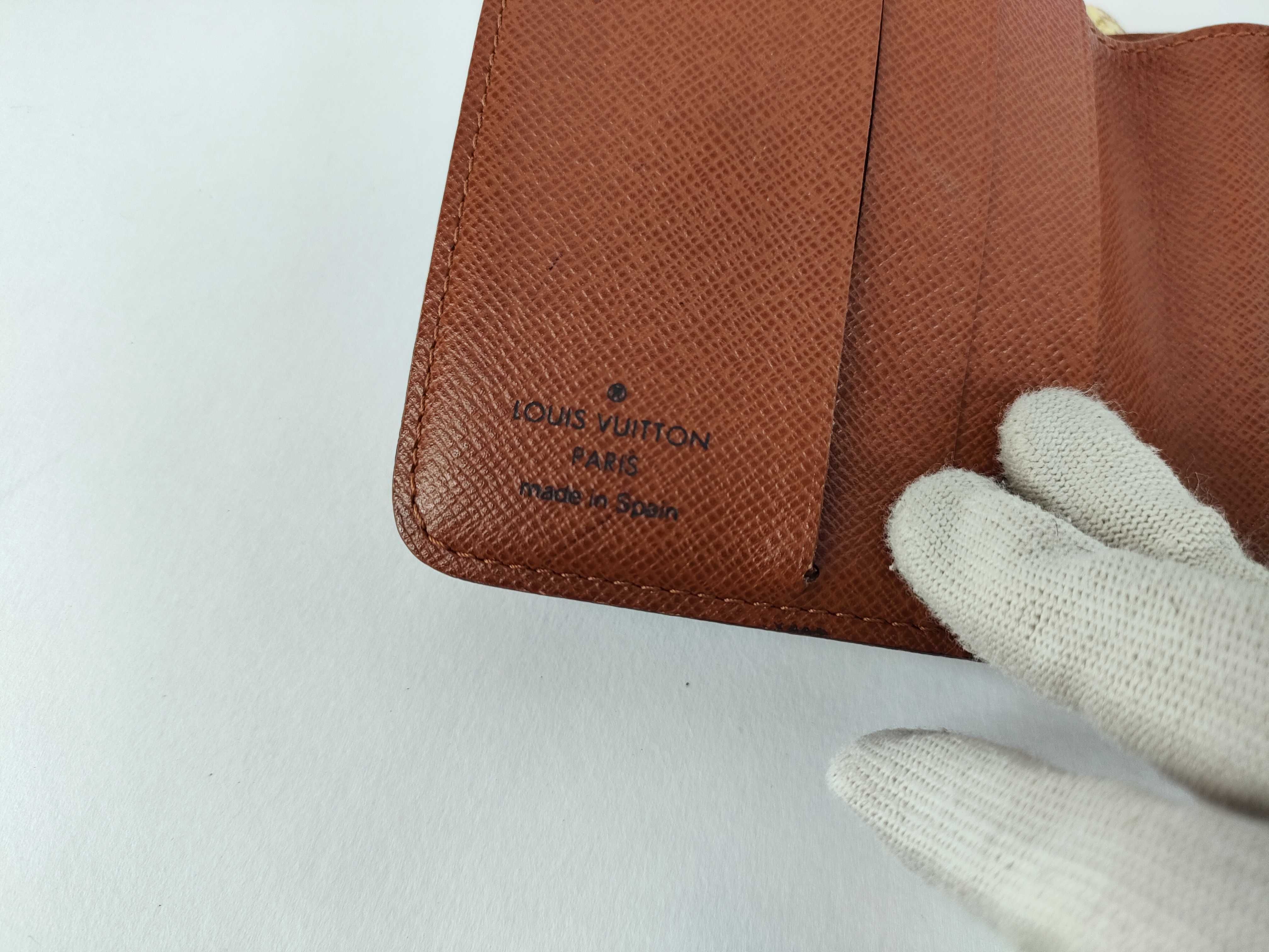 Monogram Louis Vuitton Monogram Compact Zip Wallet — view 8