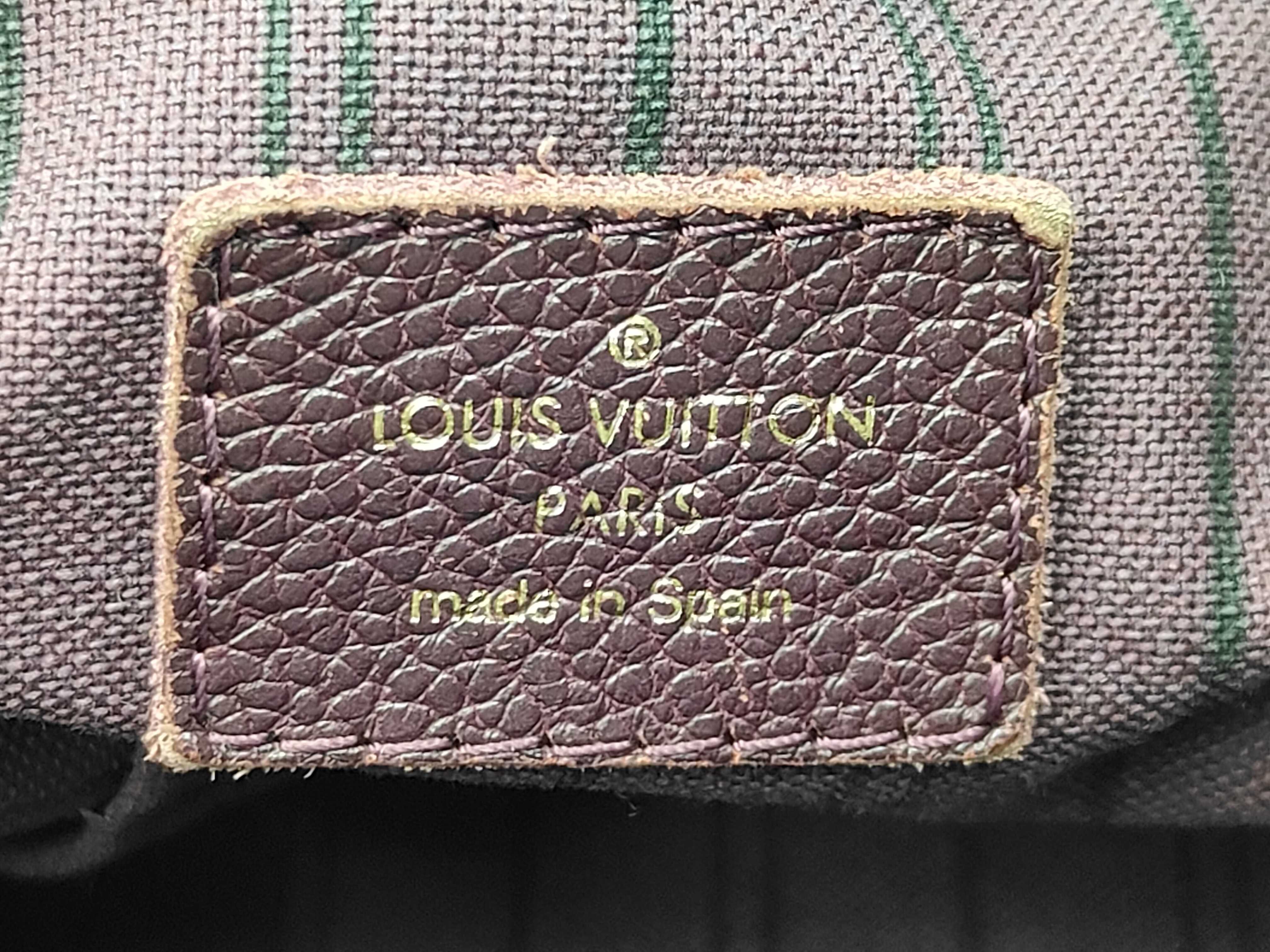 Monogram Empreinte Artsy MM M93451 Purple Bag — view 10