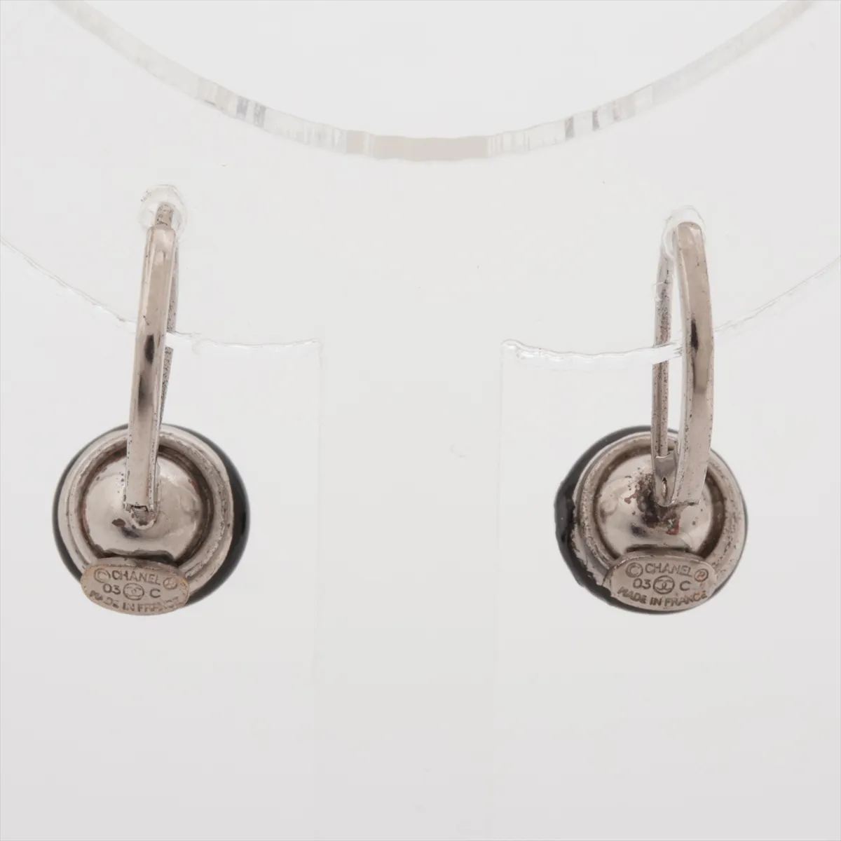 Cocomark 03C Earrings (for both ears) GP Silver — view 3