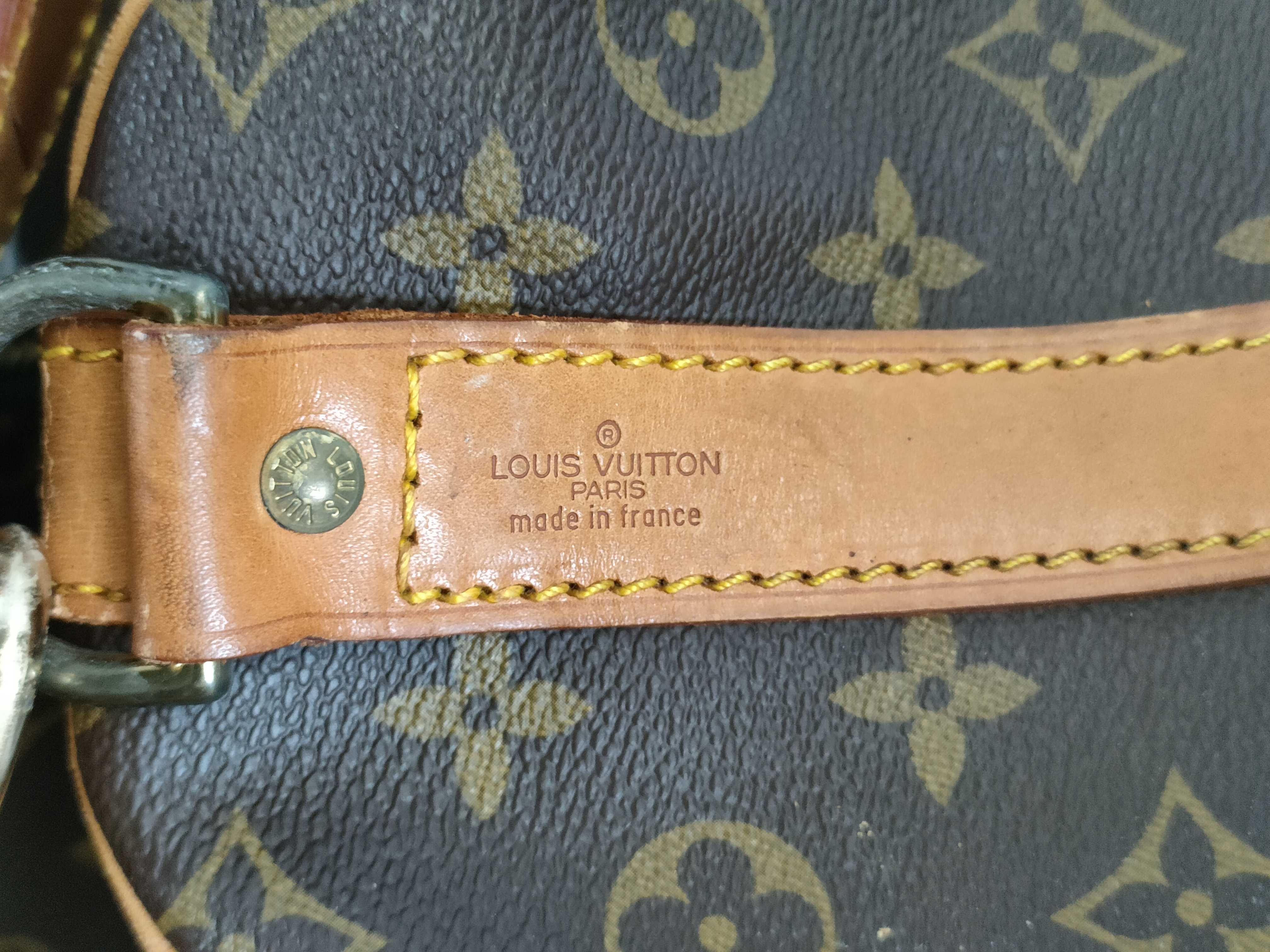 Monogram M41414 Keepall Bandoulière 55 Boston Bag (Some screws are aftermarket) — view 13
