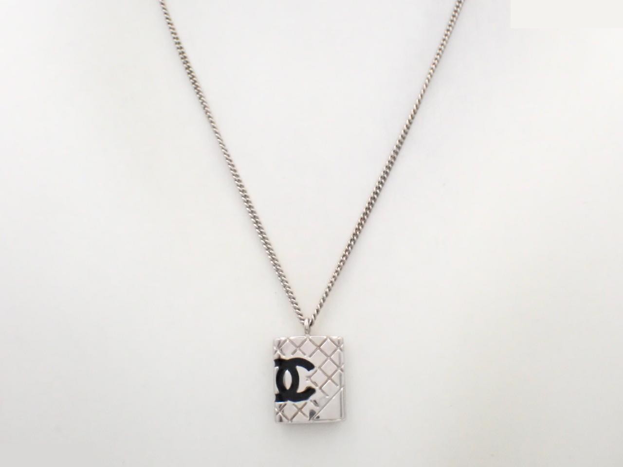 Cambon Line Necklace, 05C, with markings, chain approximately 42cm. — view 3