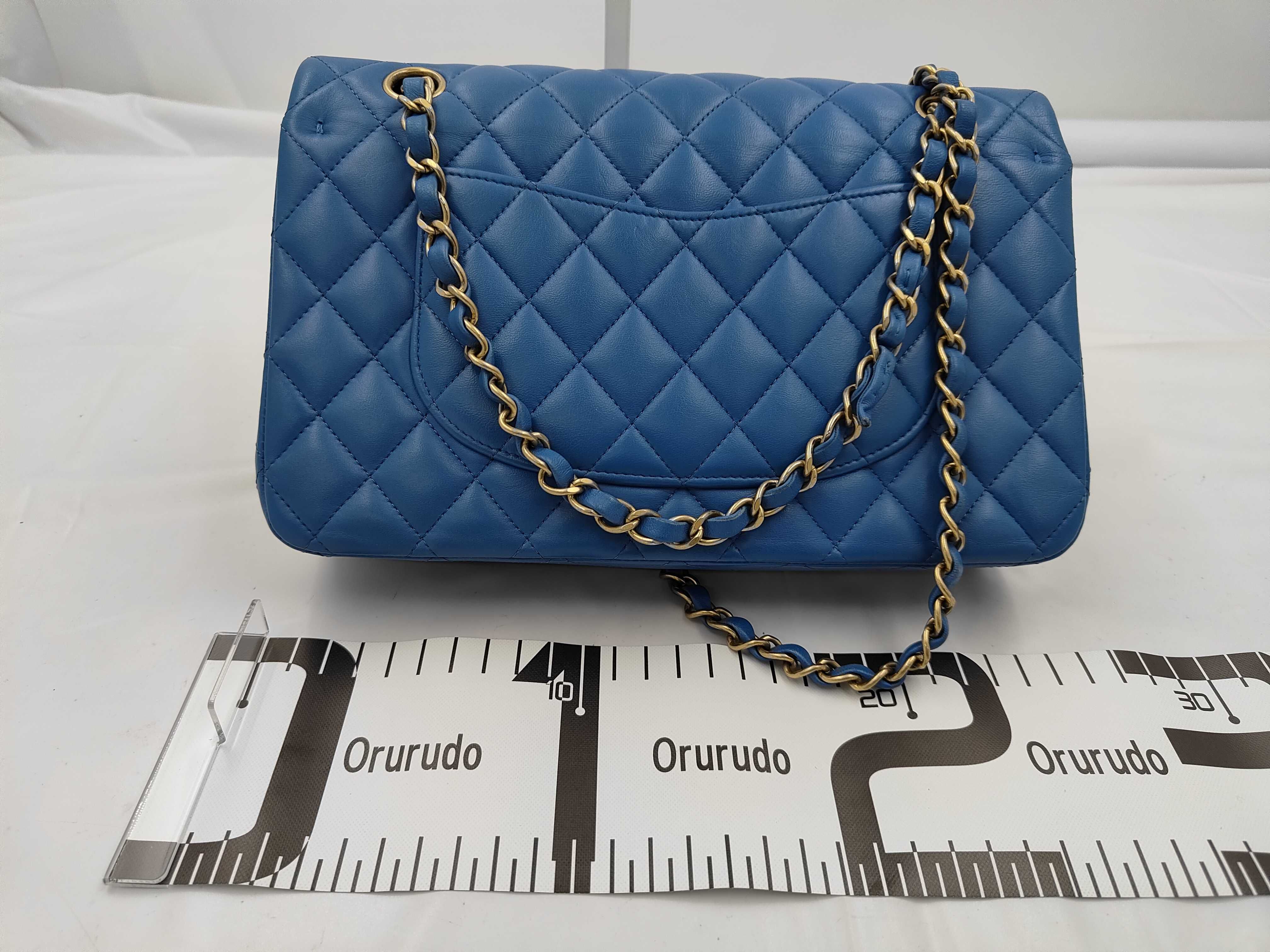 Matelassé Double Flap Chain Shoulder Bag — view 2