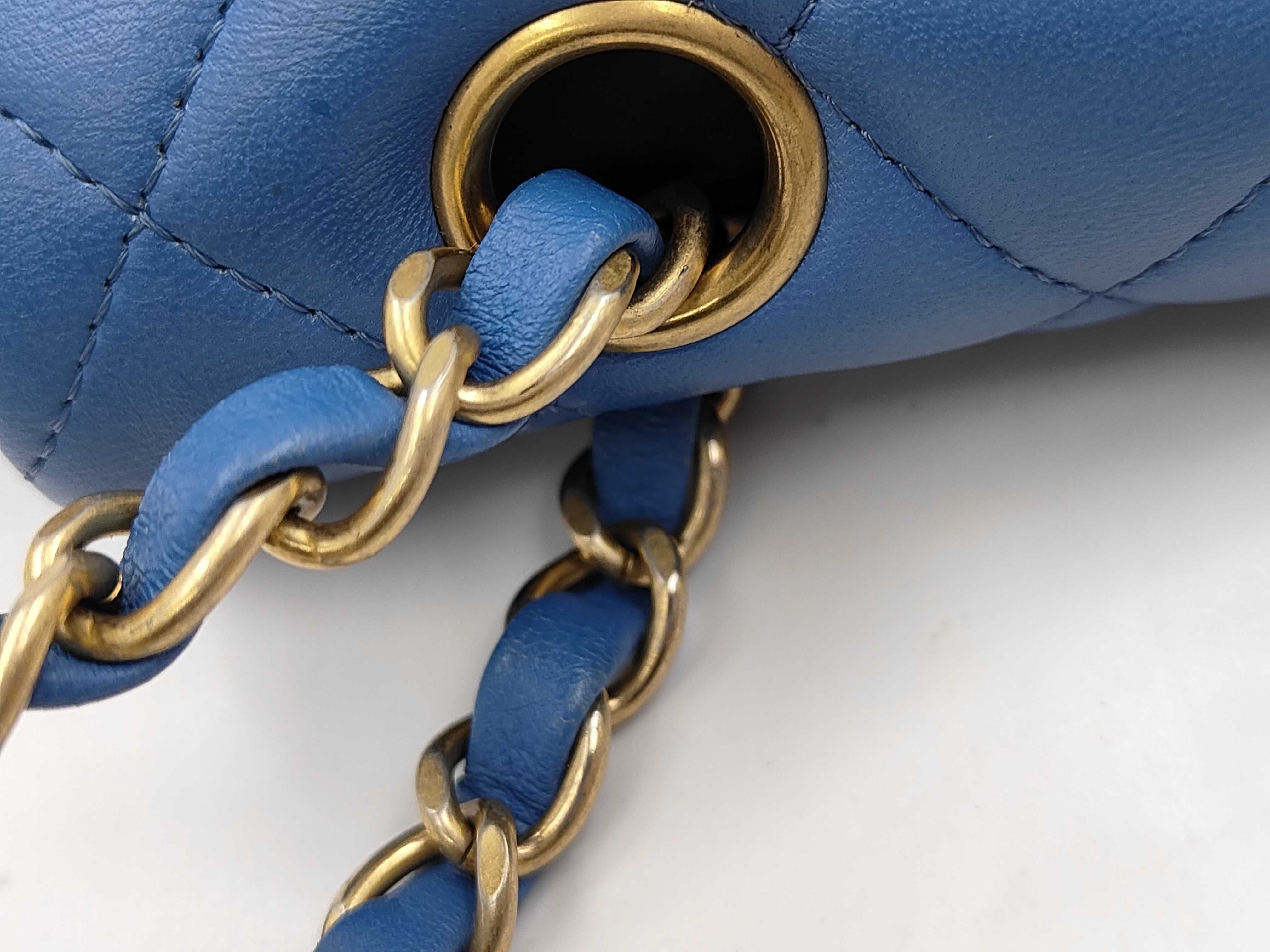 Matelassé Double Flap Chain Shoulder Bag — view 5