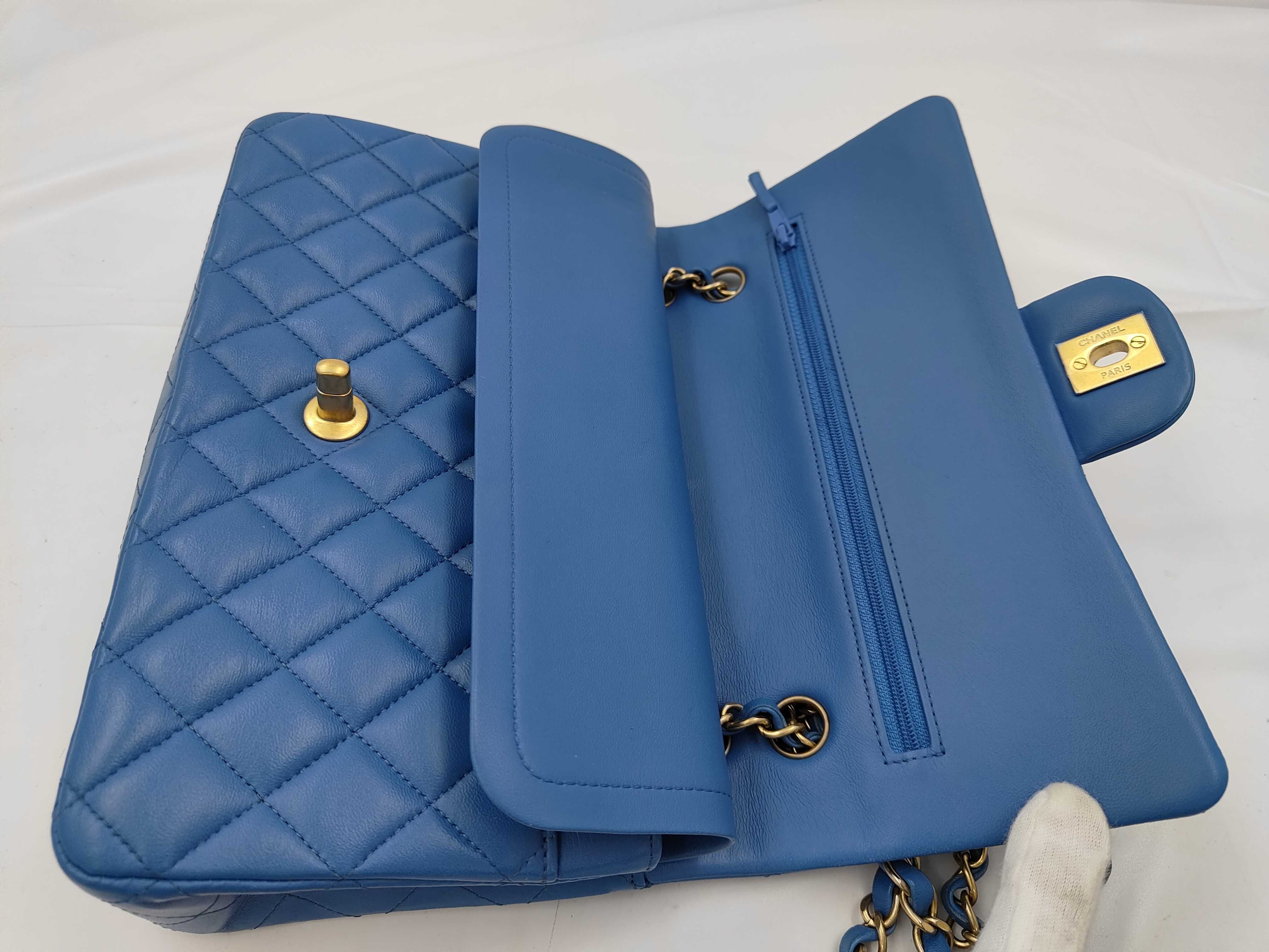 Matelassé Double Flap Chain Shoulder Bag — view 6