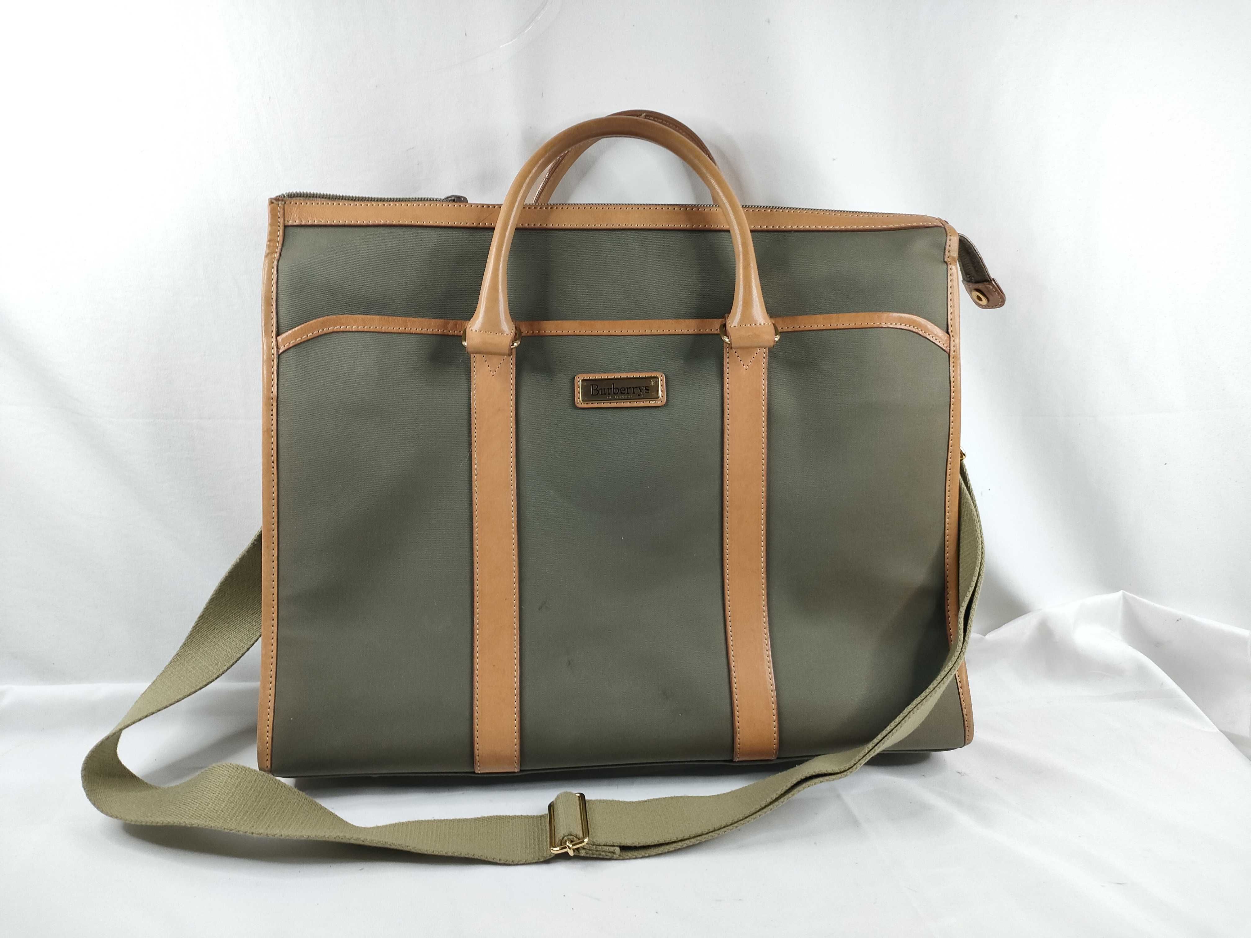 Burberrys Business Bag Canvas Business Bag