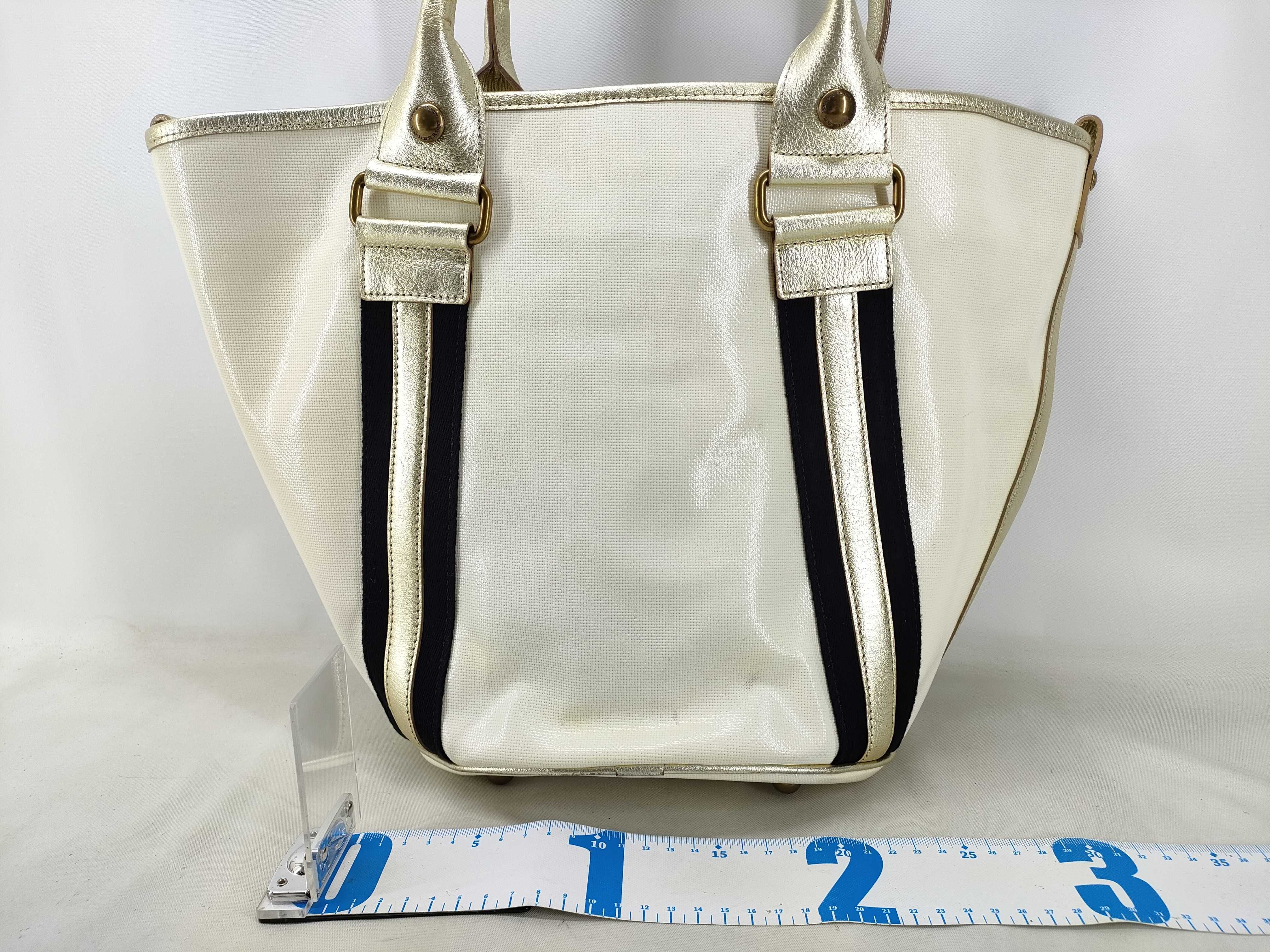 Blue Label Tote Bag with Heart Charm (Handbag) — view 2