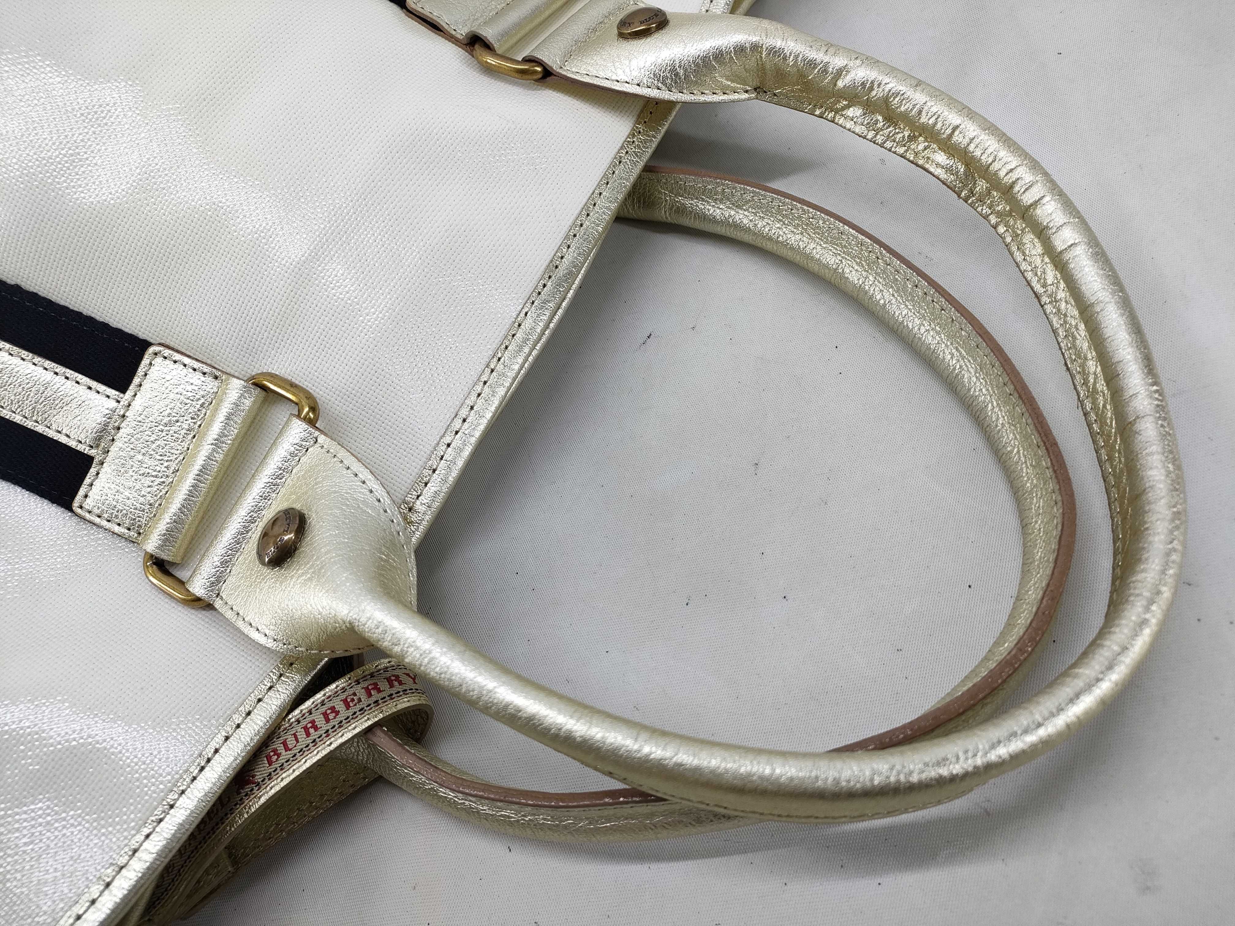 Blue Label Tote Bag with Heart Charm (Handbag) — view 5