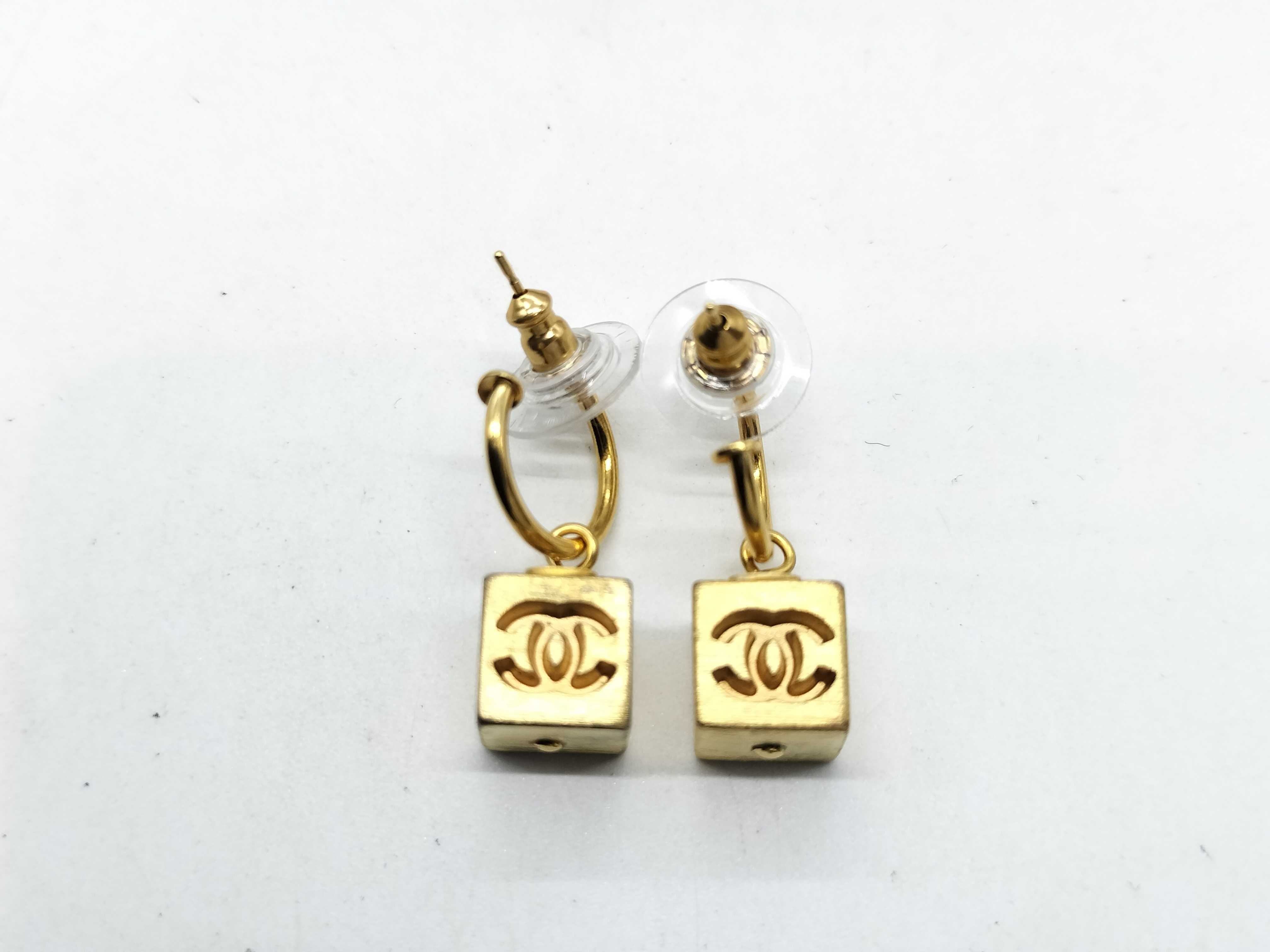 02A Coco Mark Cube Earrings — view 2