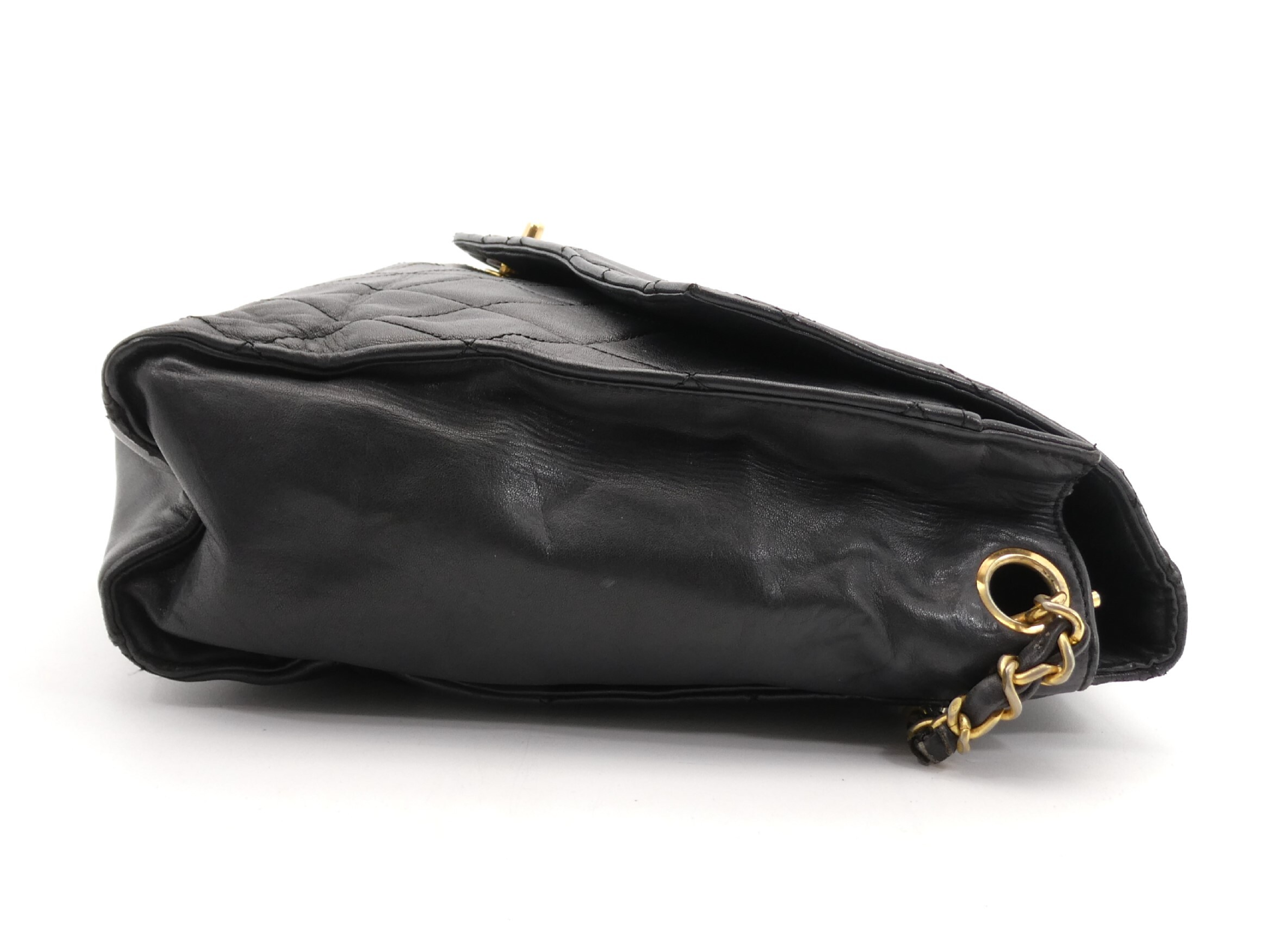 Matelassé Coco Mark Turnlock Chain 2-Way Business Bag — view 4