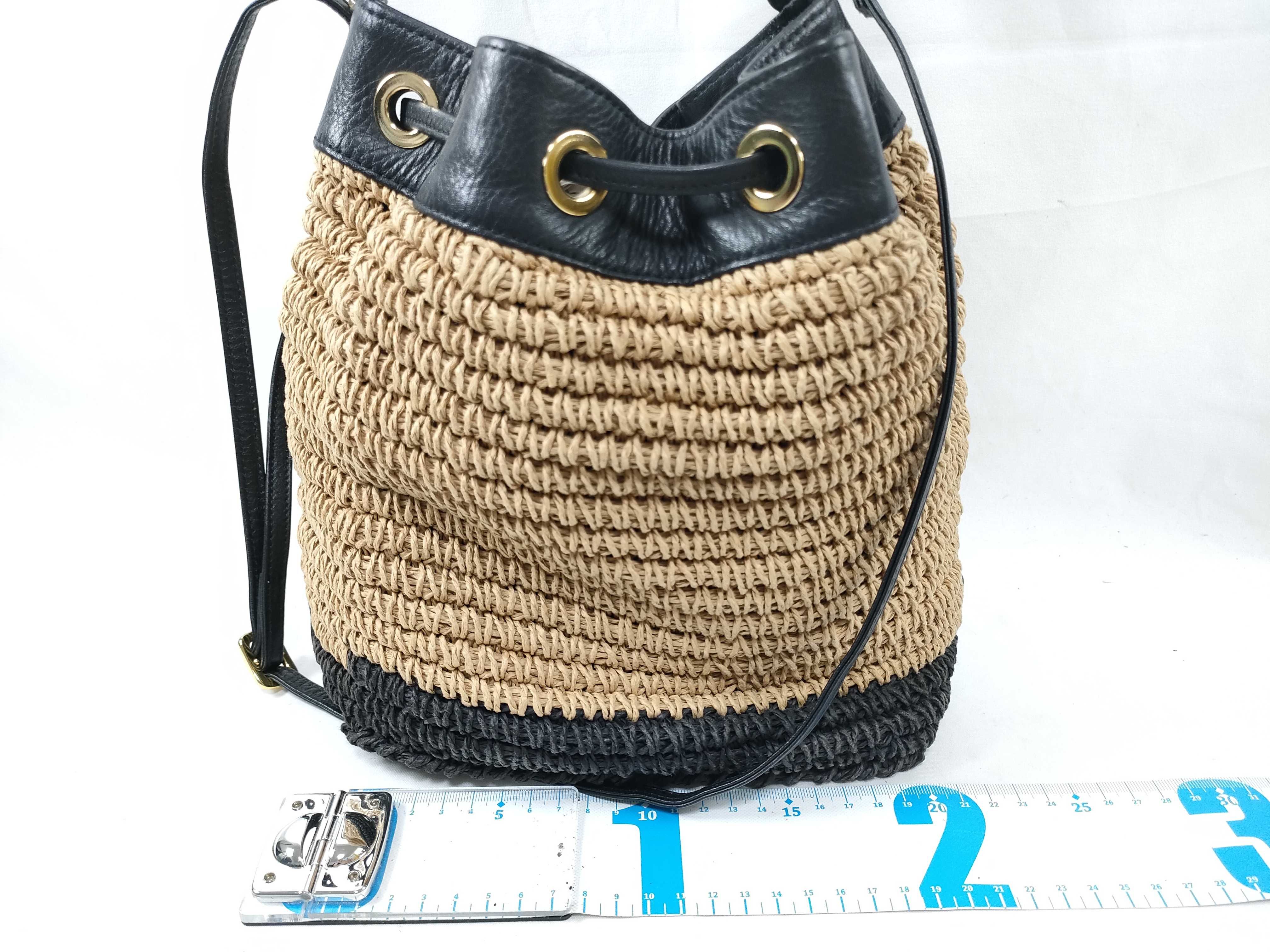 Blue Label 2-Way Shoulder Bag, Drawstring Bag, Basket Bag, Handbag — view 2