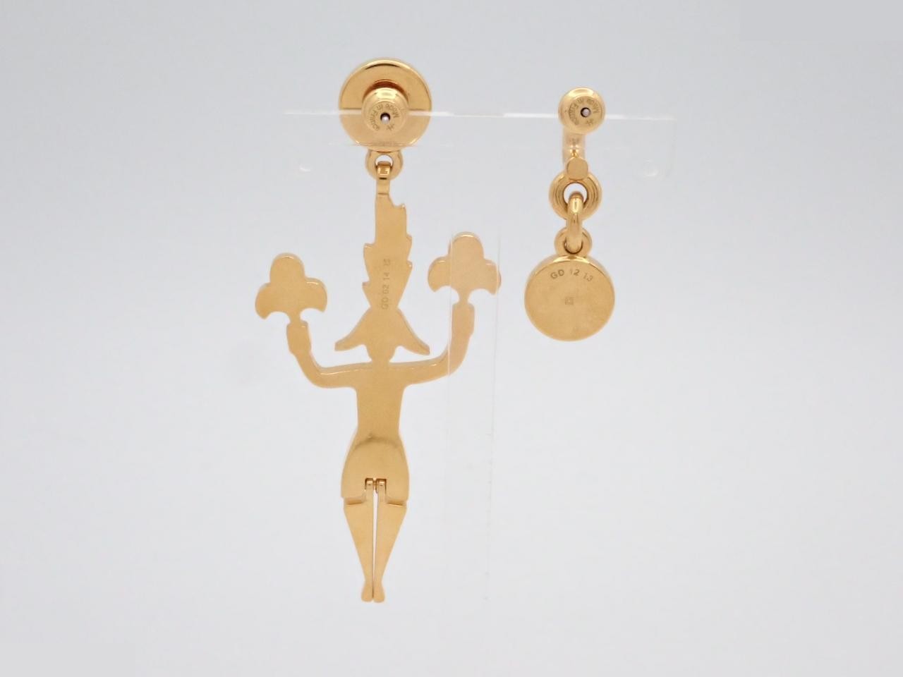 Fireworks maker earrings — view 2