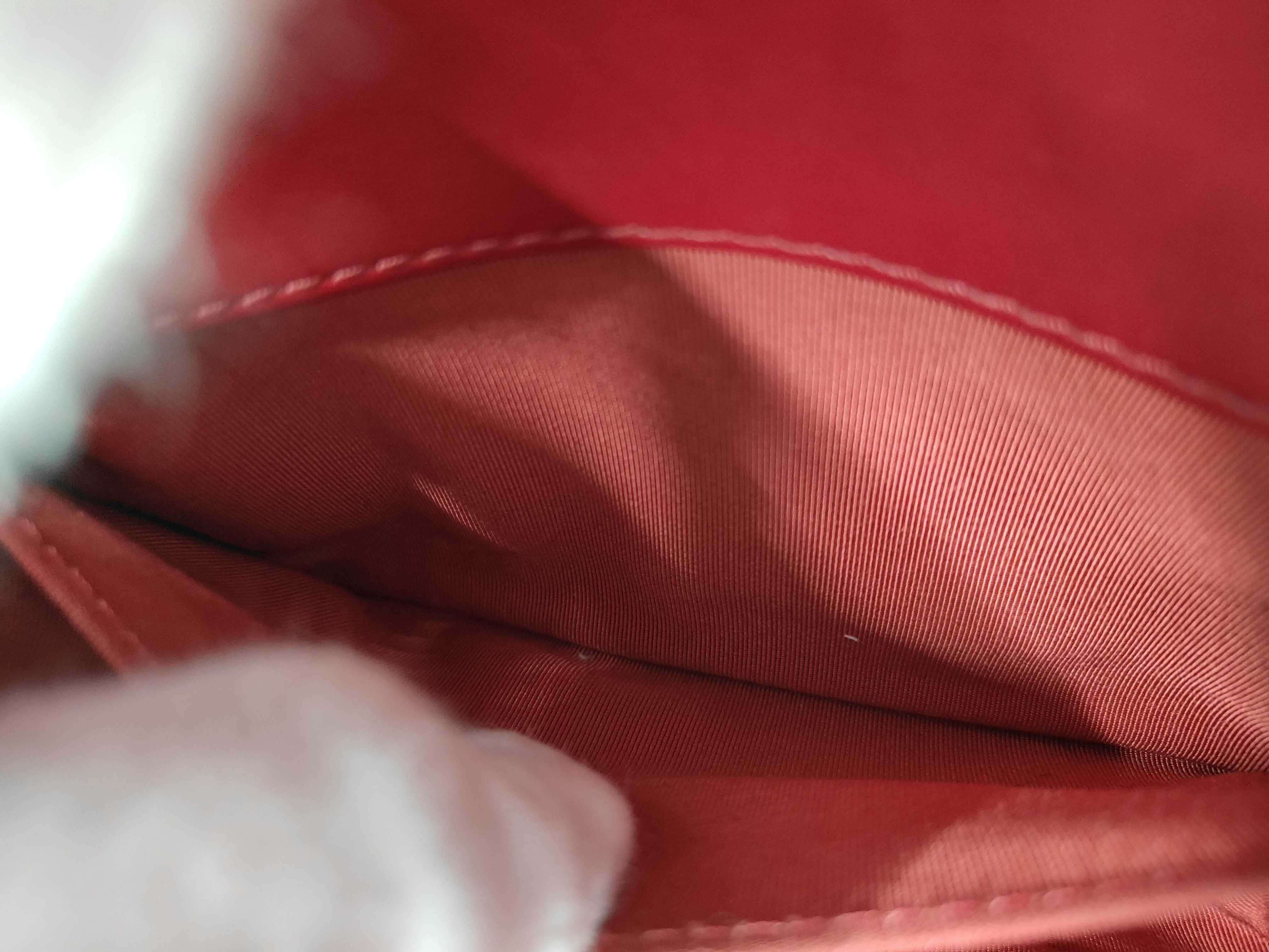 Lambskin Boy Chanel Shoulder Bag with Gold Hardware, Red, Serial Number 24 — view 14