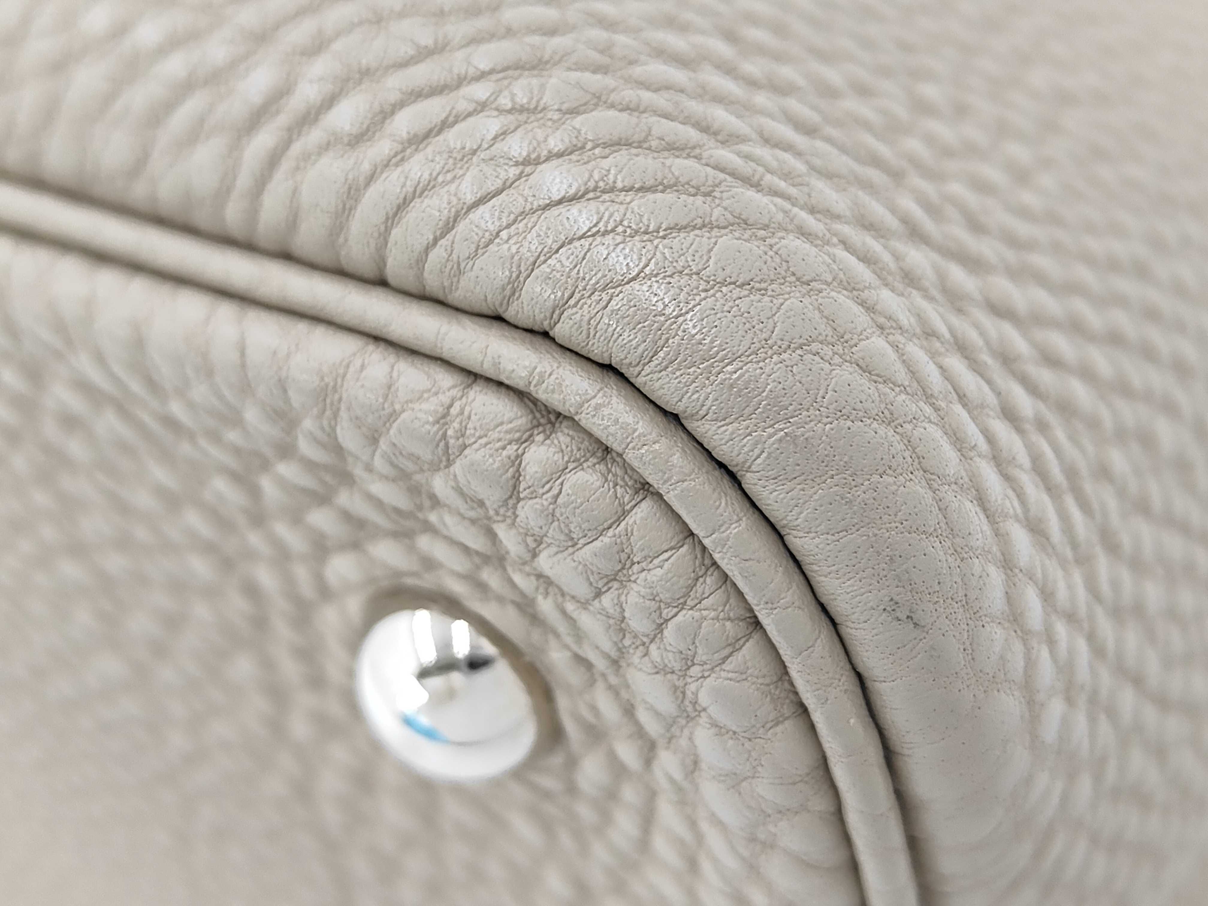 Bolide 1923 Taurillon Clemence Etoupe Handbag (with key, without padlock) J — view 6
