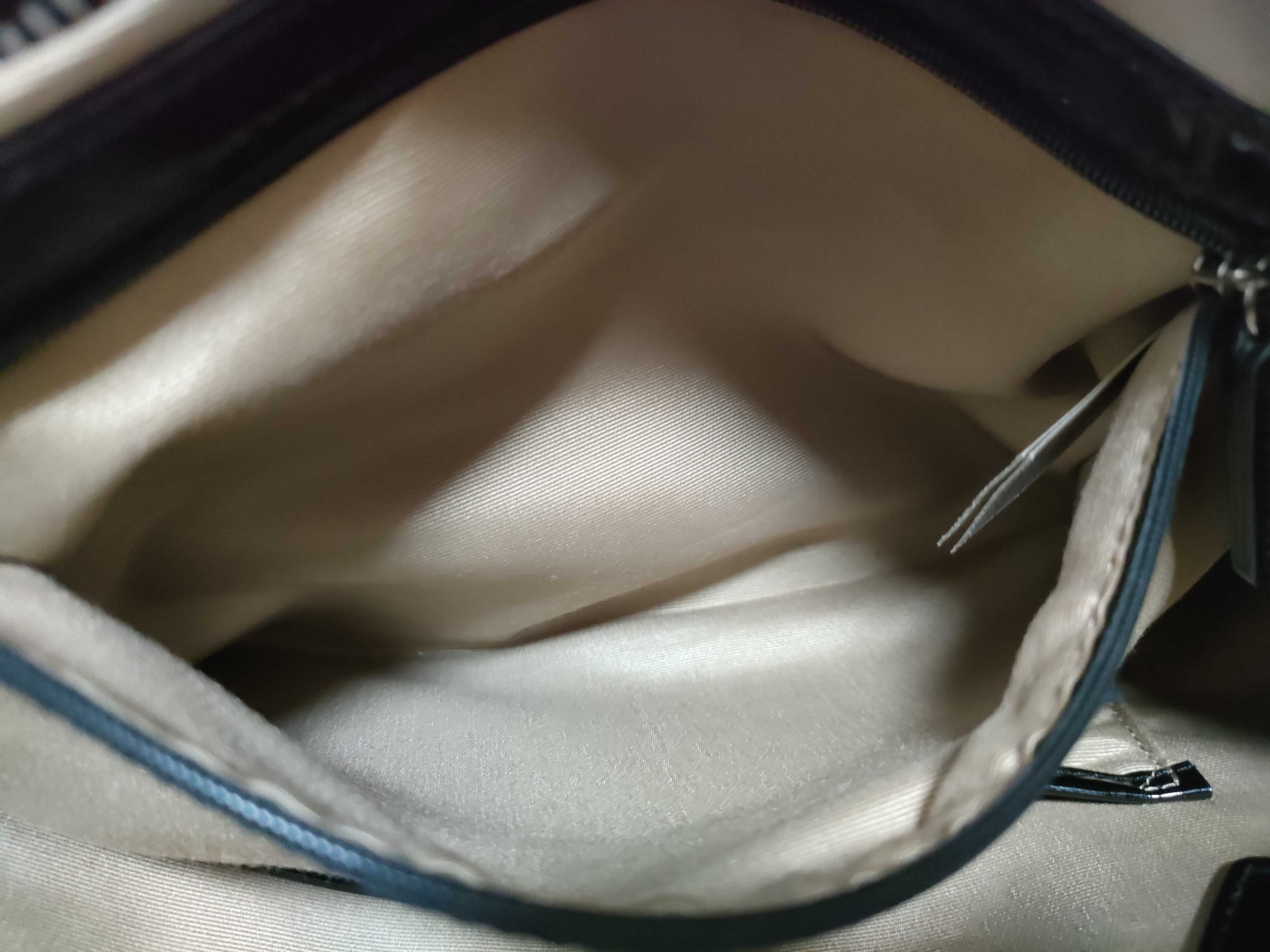 Nova Check Pattern Enamel Tote Bag — view 11
