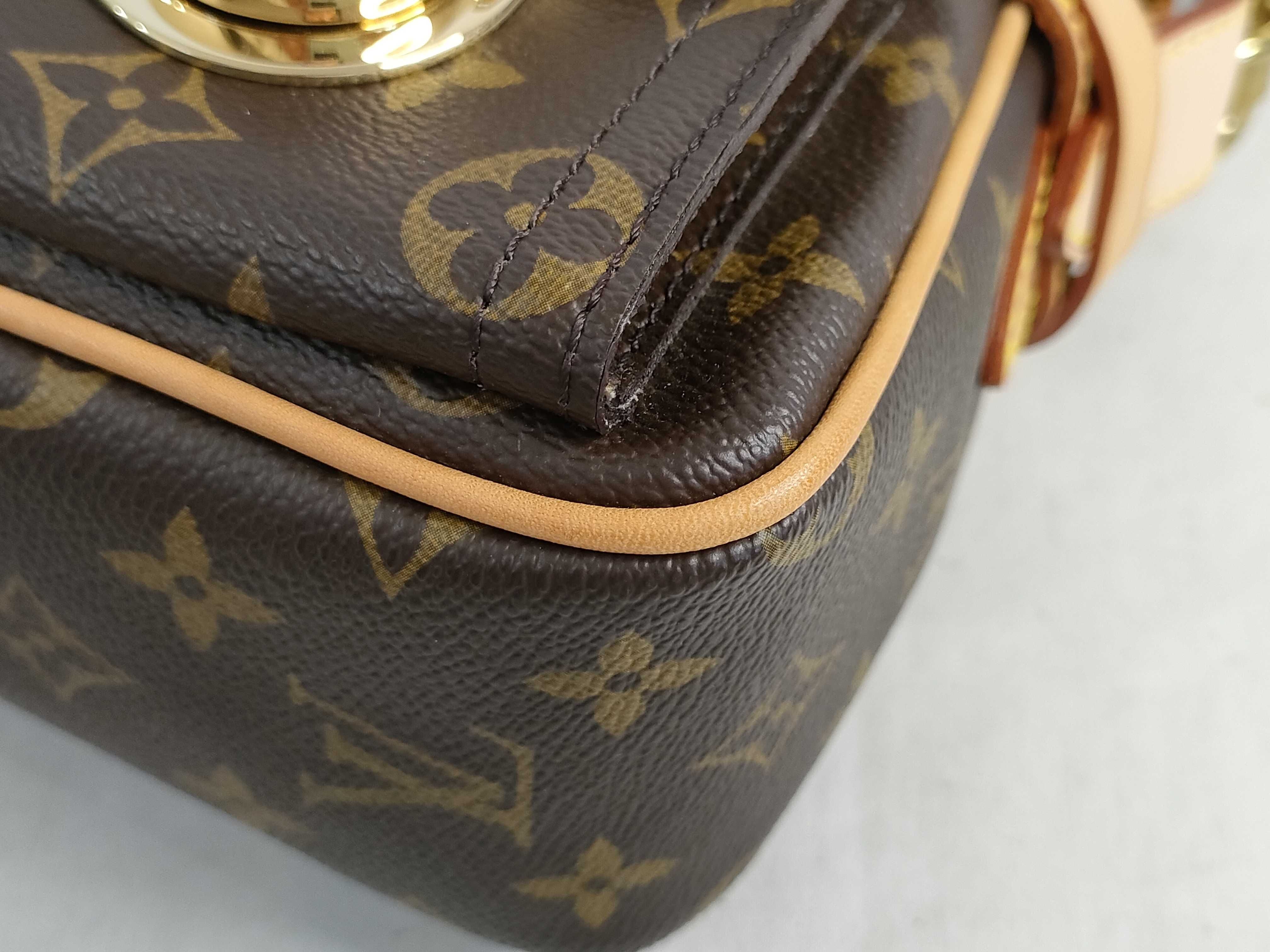 Monogram Louis Vuitton Monogram Hudson PM M40027 DU0065 Shoulder Bag — view 6