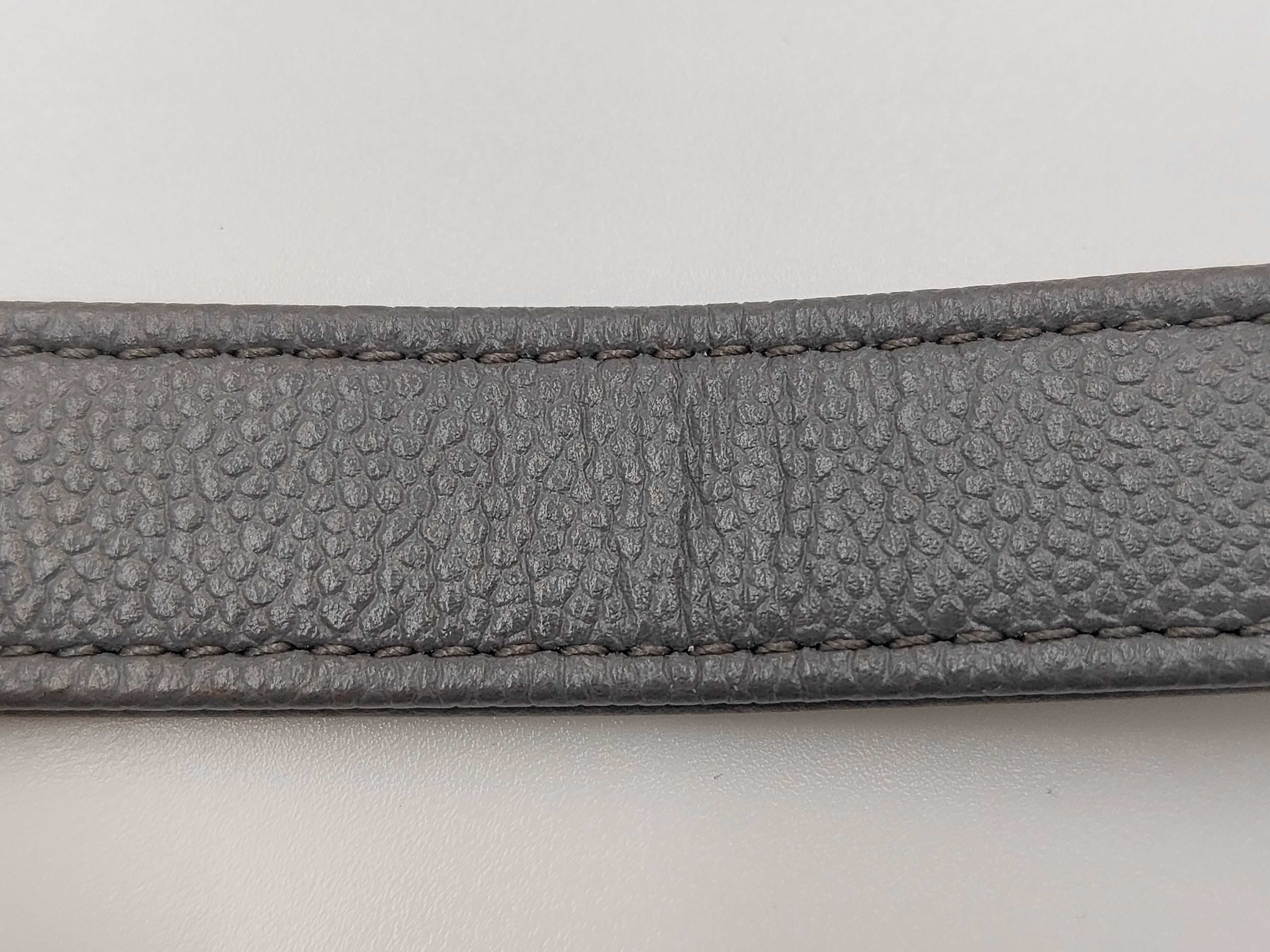 Boy Chanel Mini Matelassé Caviar Skin Grey Serial Plate Shoulder Bag — view 6