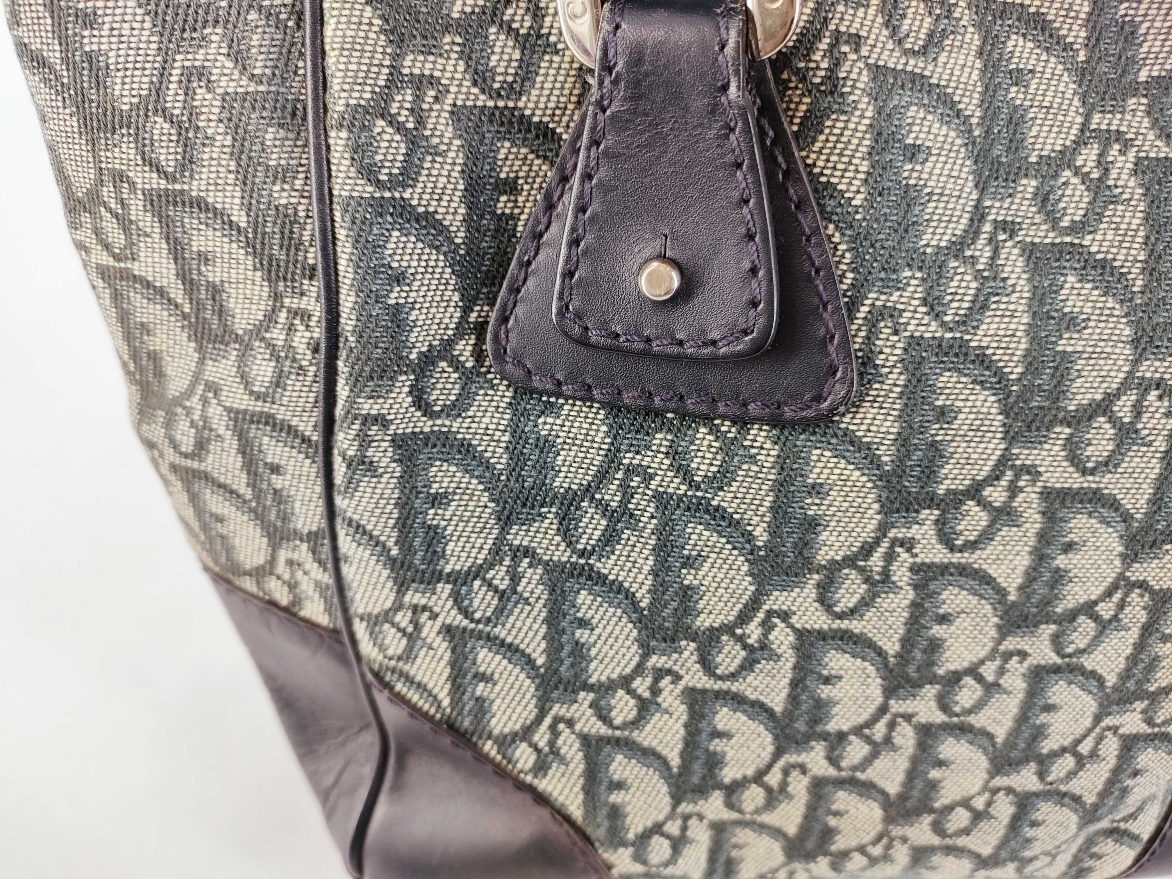 Trotter Christian Trotter pattern canvas handbag — view 14