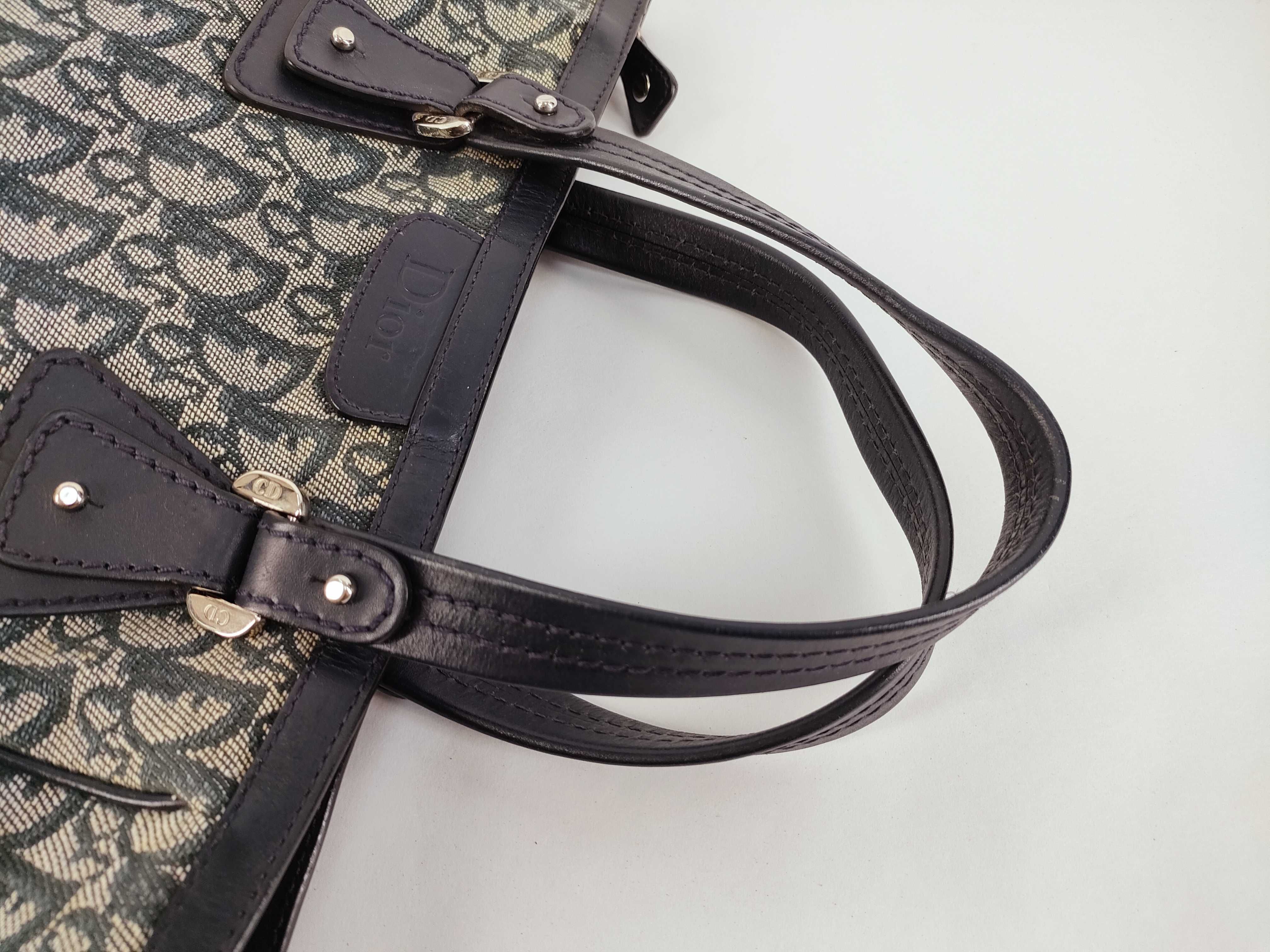 Trotter Christian Trotter pattern canvas handbag — view 3