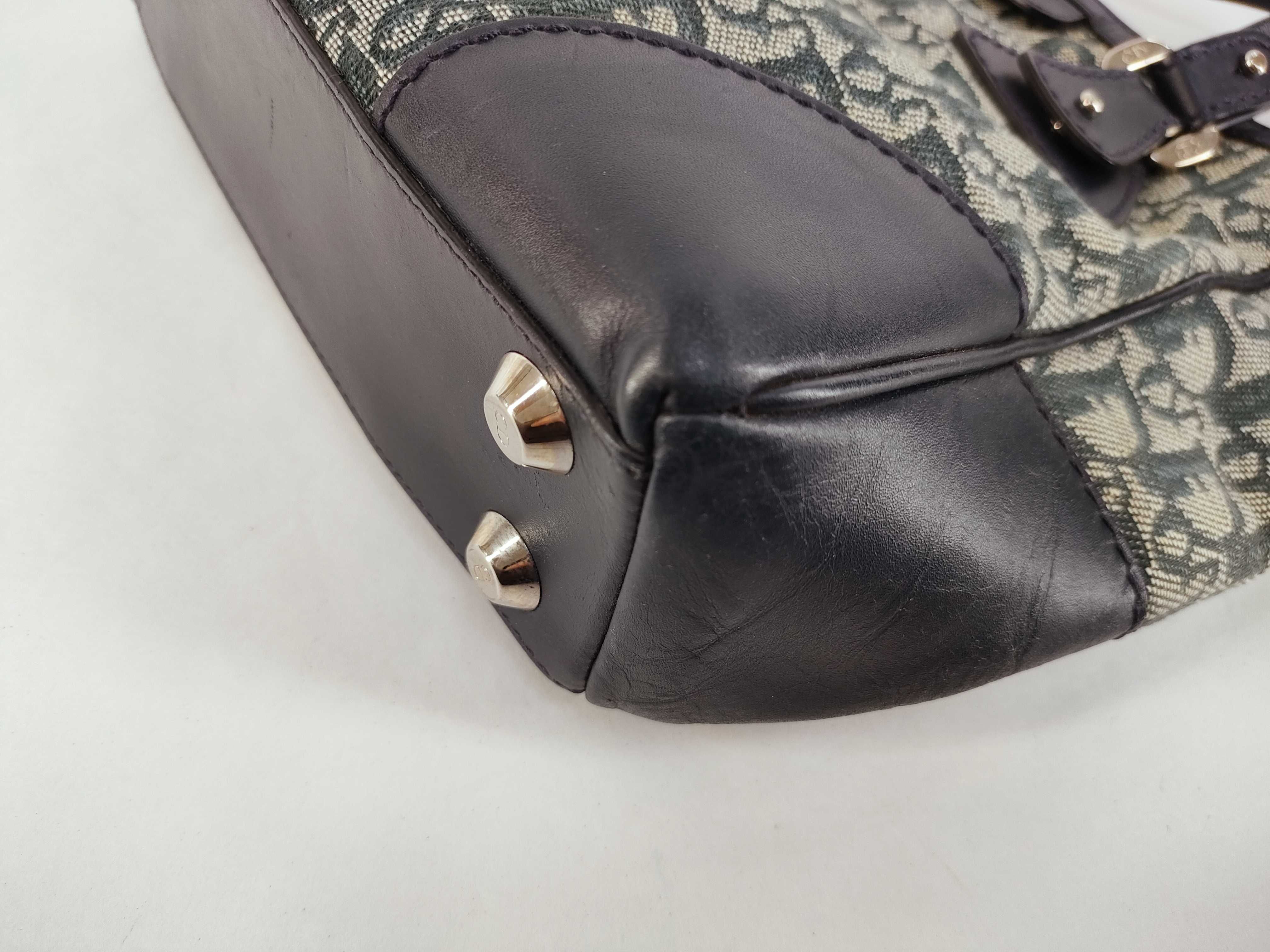 Trotter Christian Trotter pattern canvas handbag — view 6