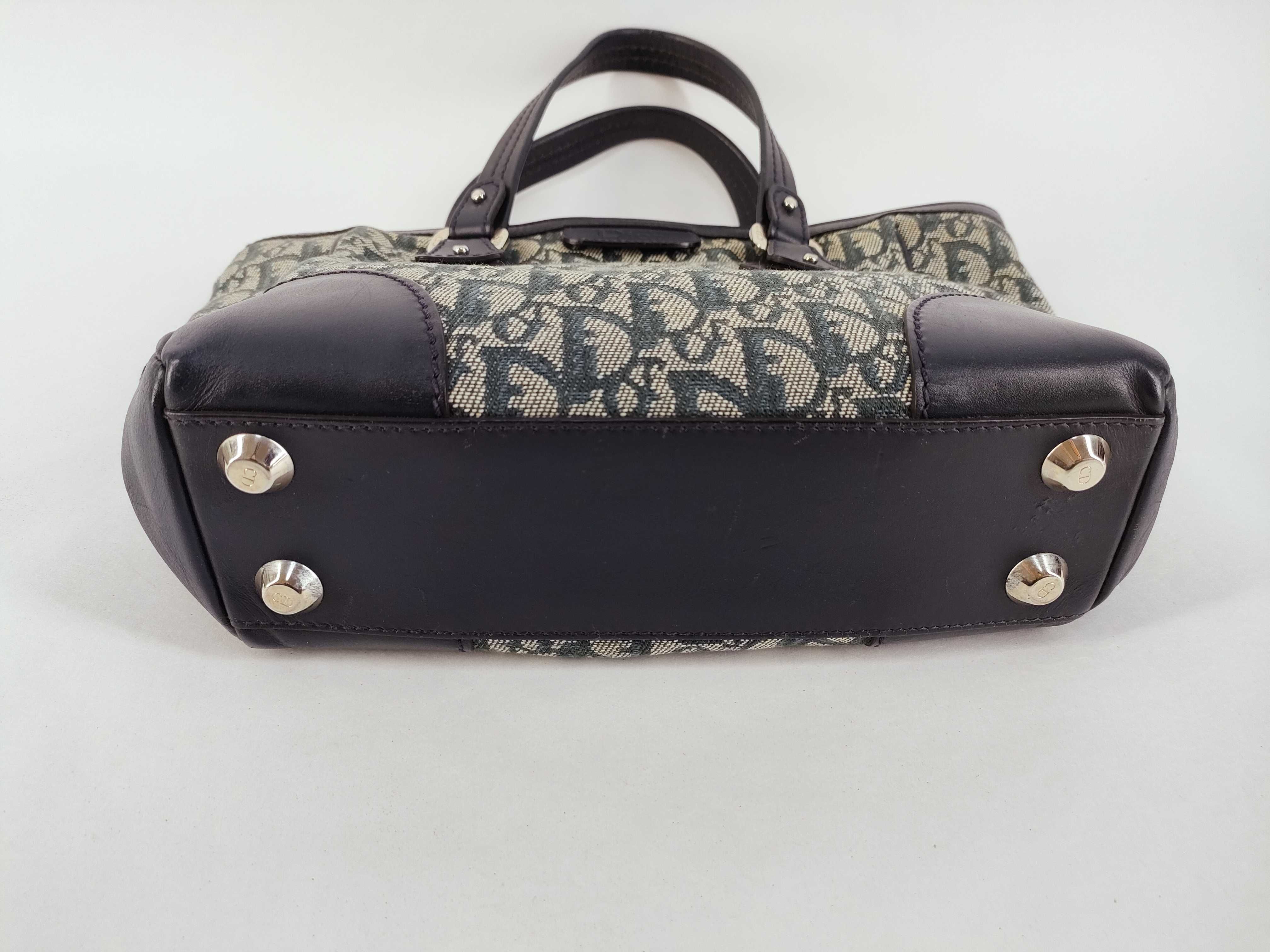 Trotter Christian Trotter pattern canvas handbag — view 7