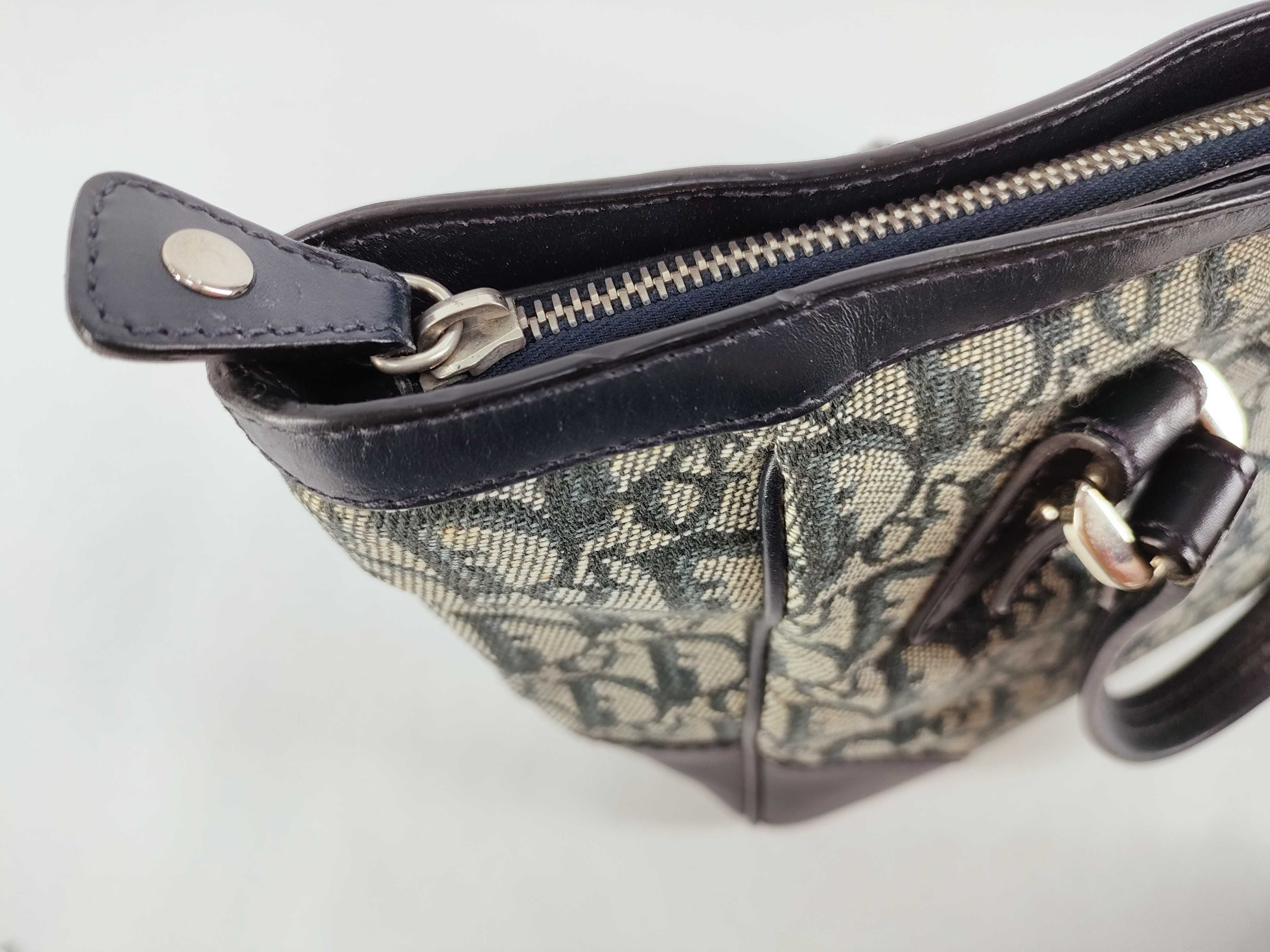Trotter Christian Trotter pattern canvas handbag — view 8
