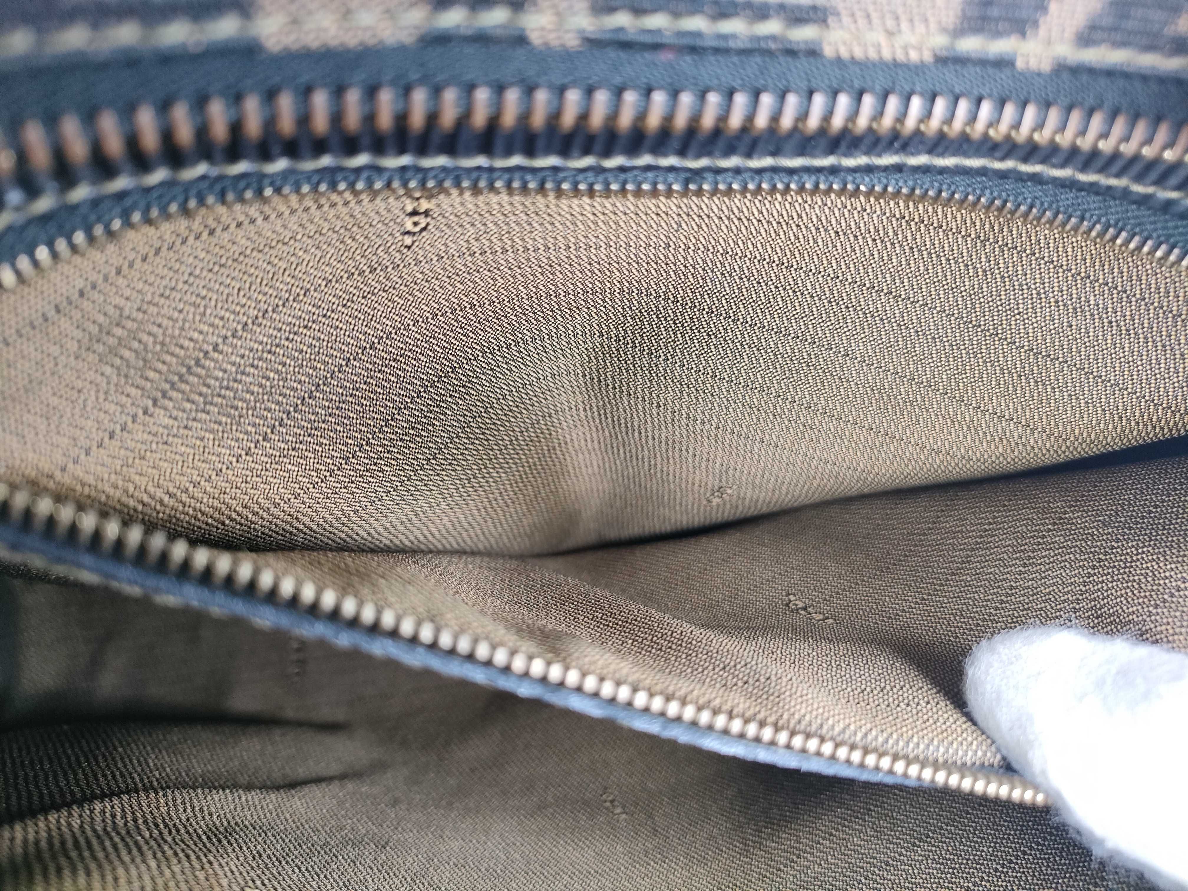 Zucca pattern Fendi Zucca handbag — view 14