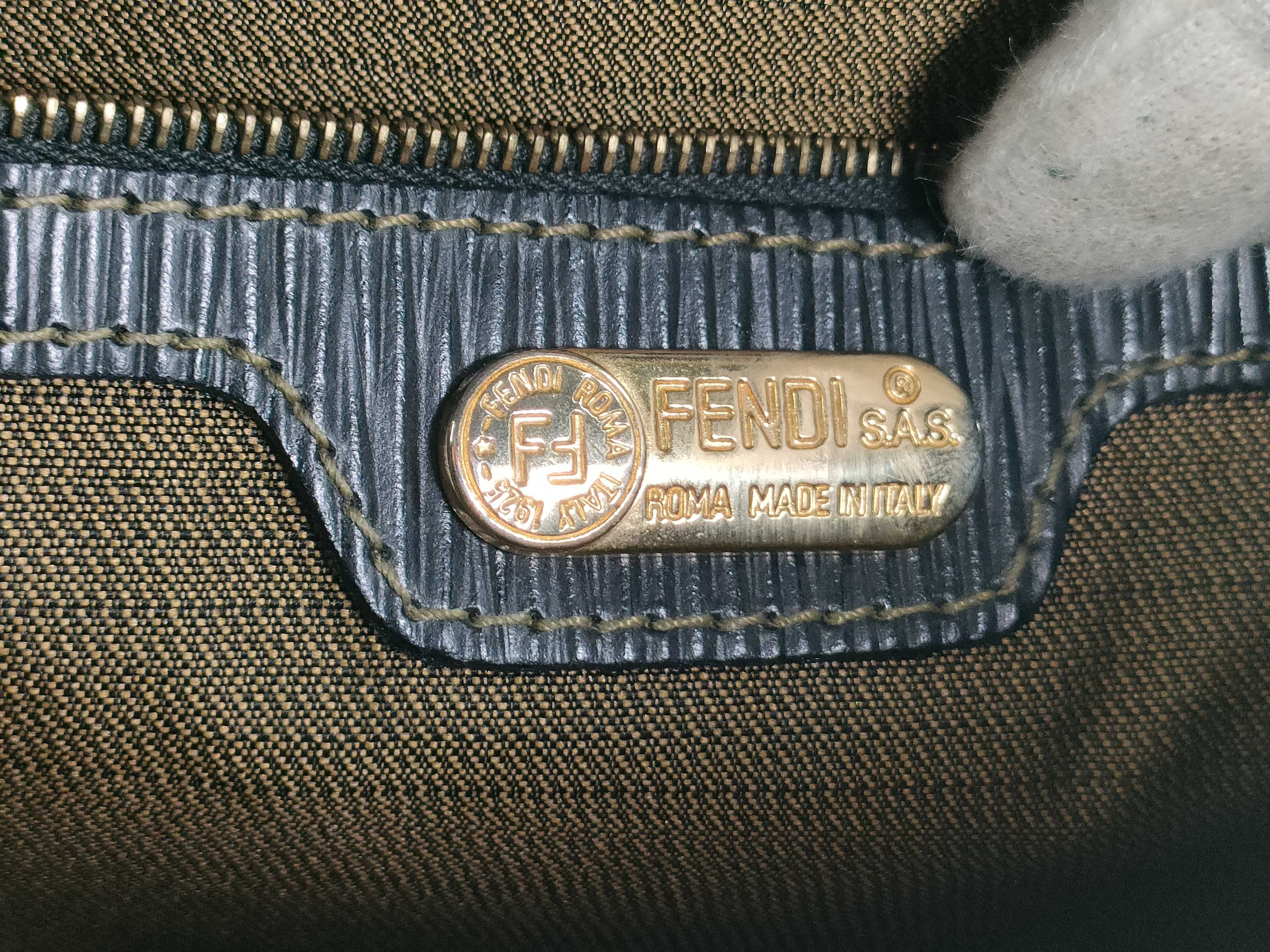 Zucca pattern Fendi Zucca handbag — view 15