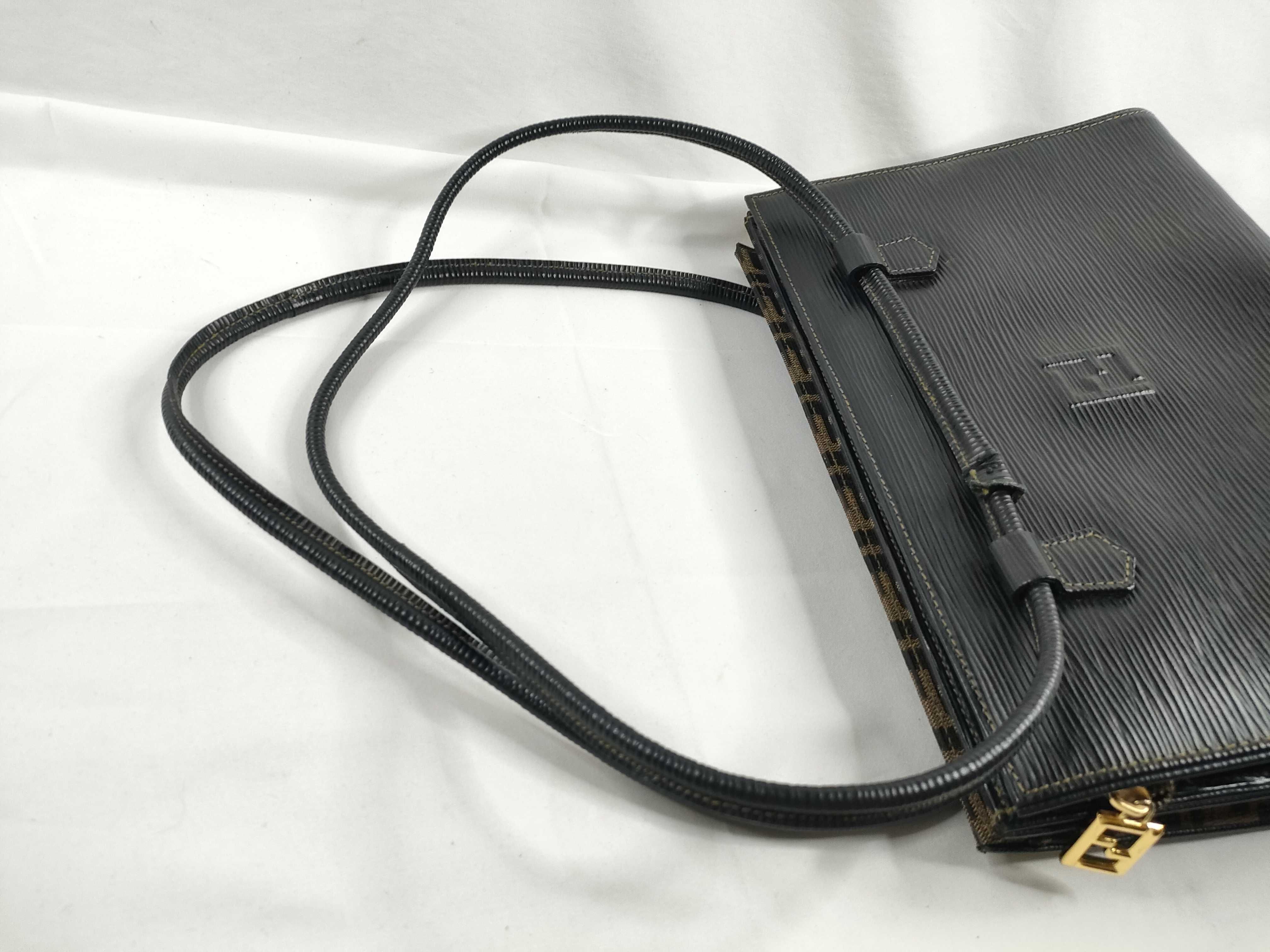 Zucca pattern Fendi Zucca handbag — view 6