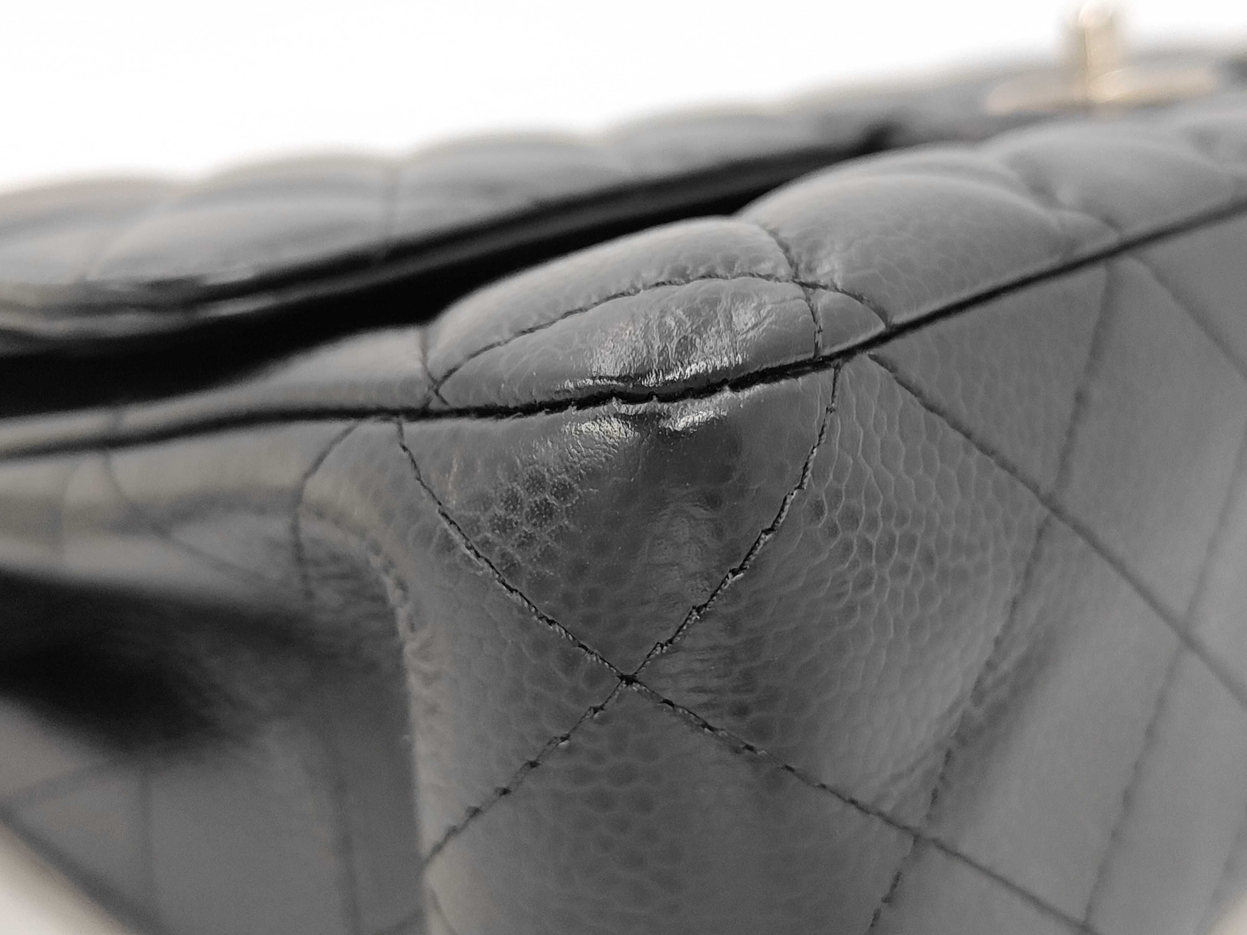 Matelassé 25 Caviar Leather Black Silver Hardware Serial Number 21-series Shoulder Bag — view 6