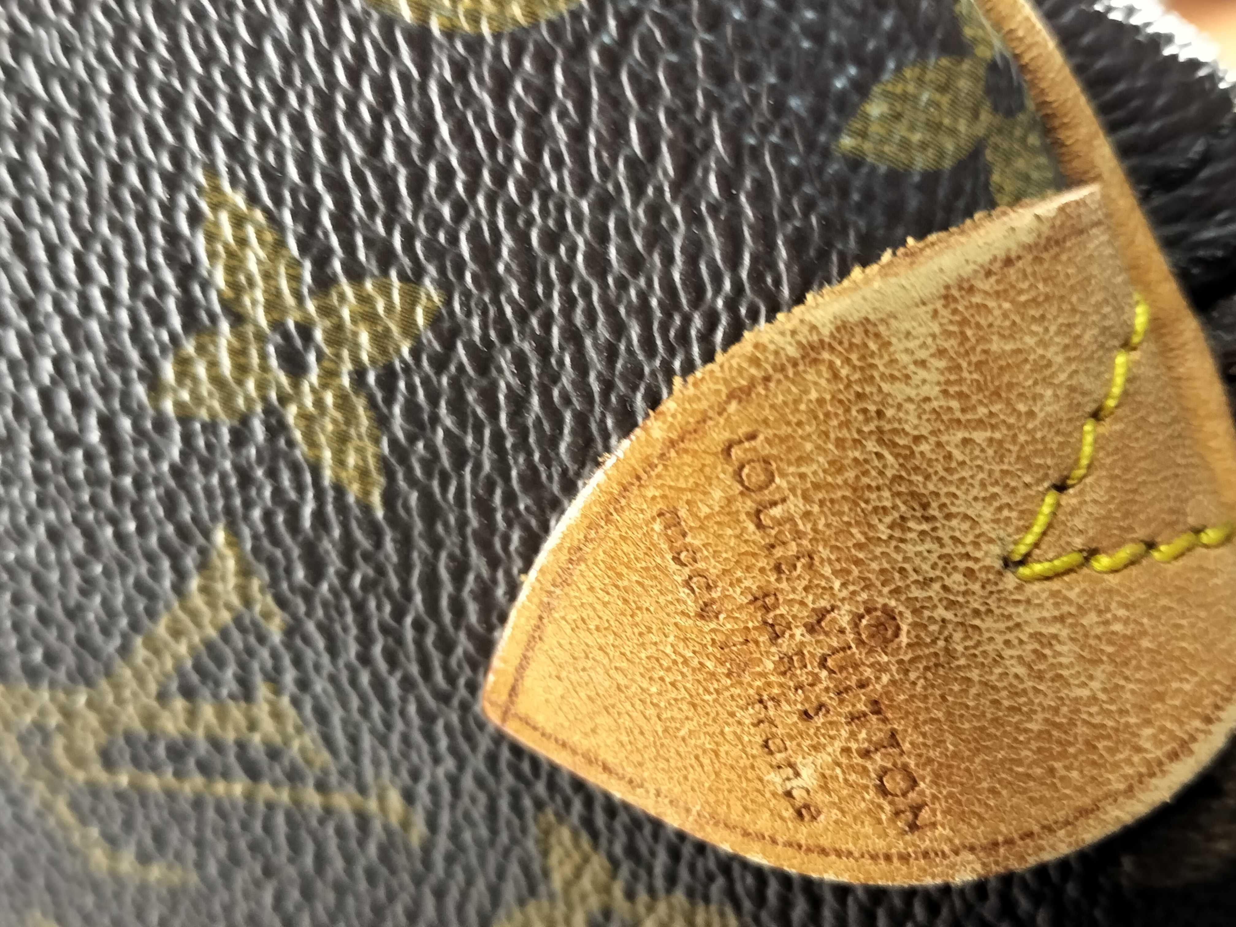 Monogram Keepall Bandoulière 55 M41414 SA852 Brown Boston Bag — view 11