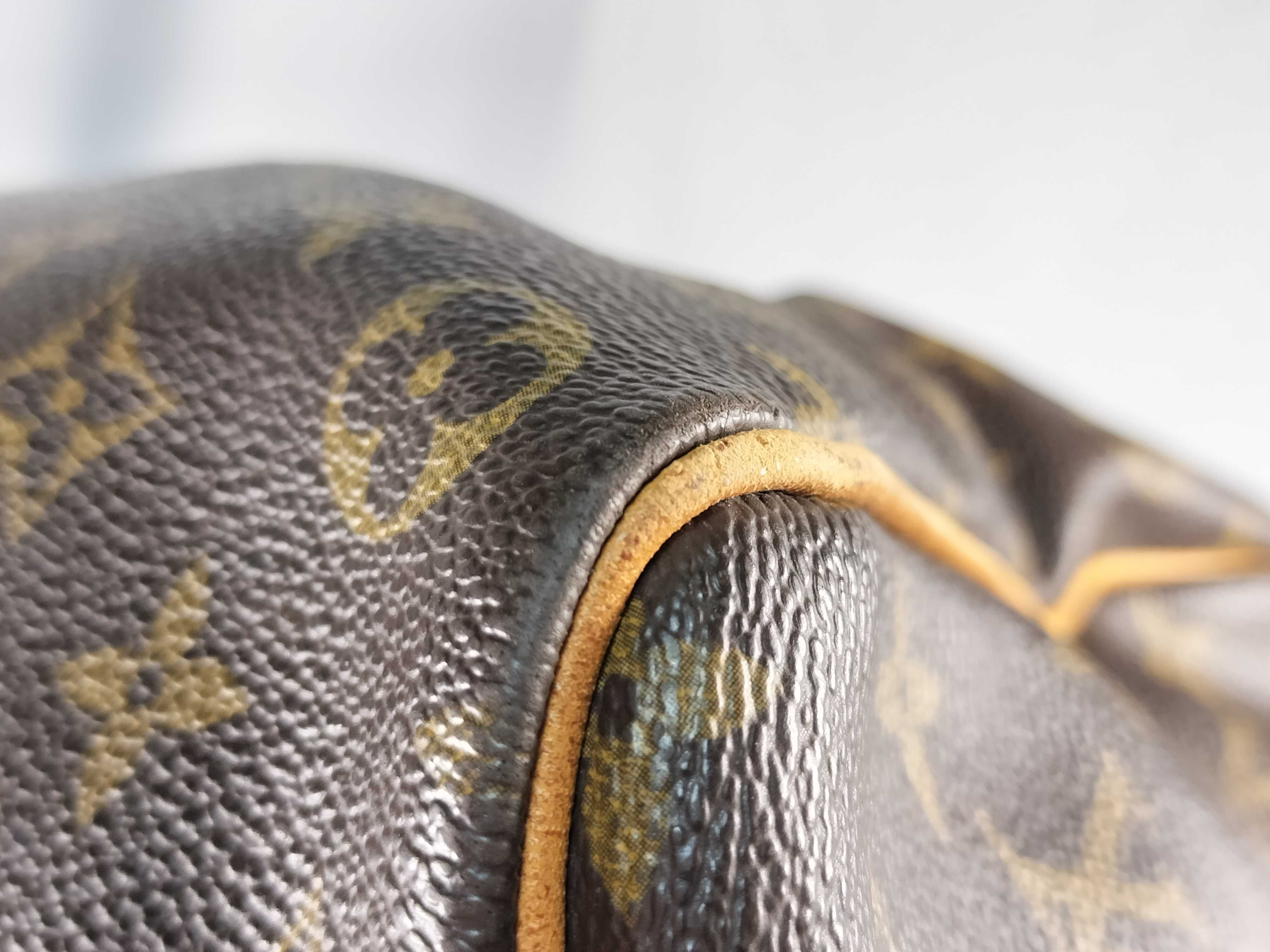 Monogram Keepall Bandoulière 55 M41414 SA852 Brown Boston Bag — view 7