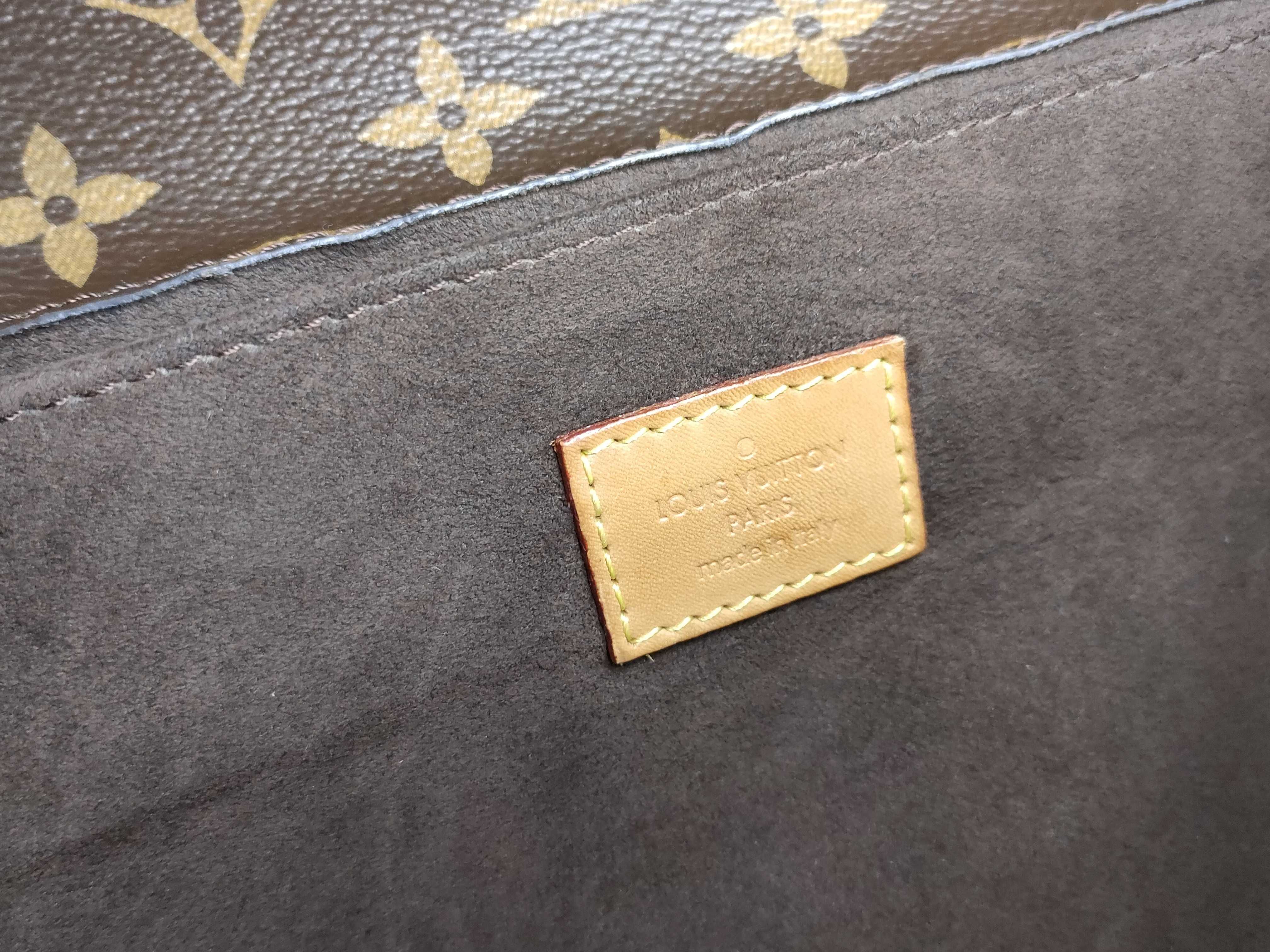 Monogram Louis Vuitton Message Shoulder Bag Handbag — view 13