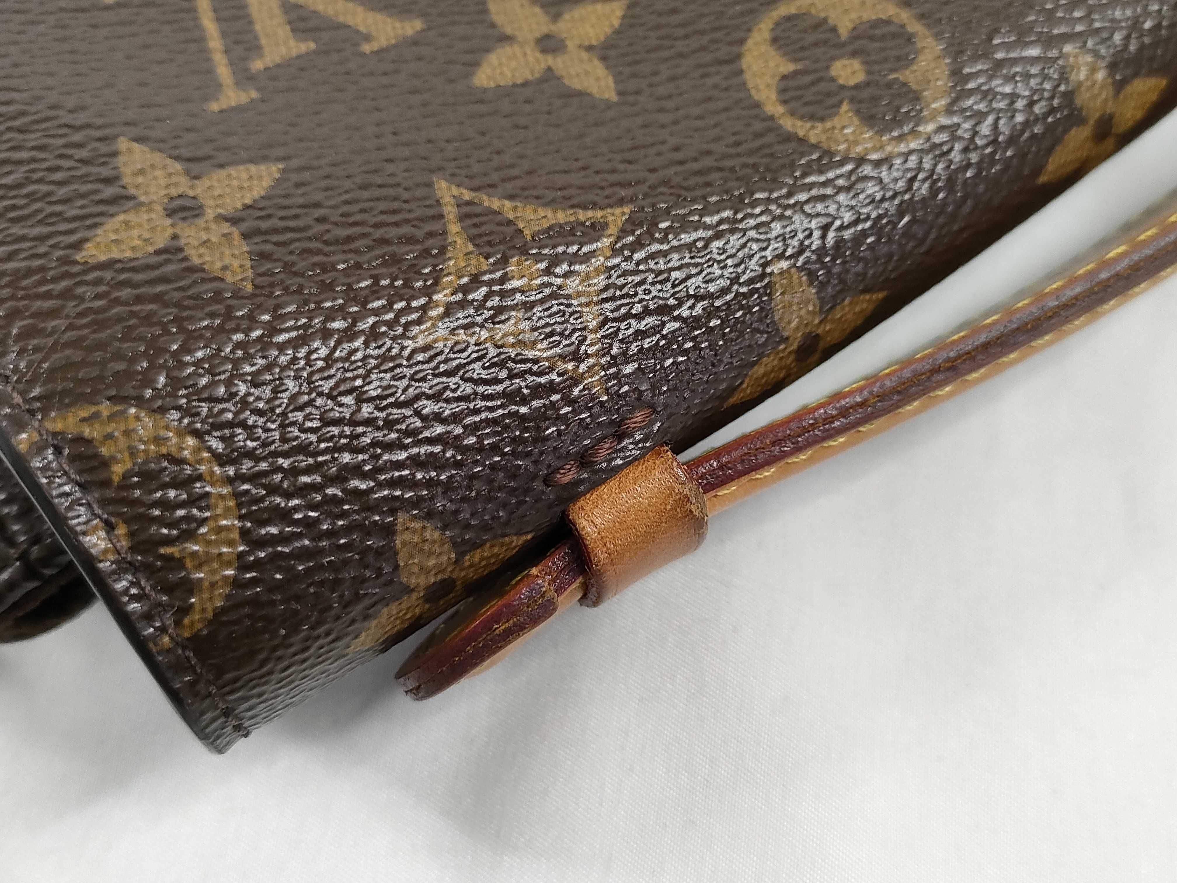 Monogram Louis Vuitton Message Shoulder Bag Handbag — view 5