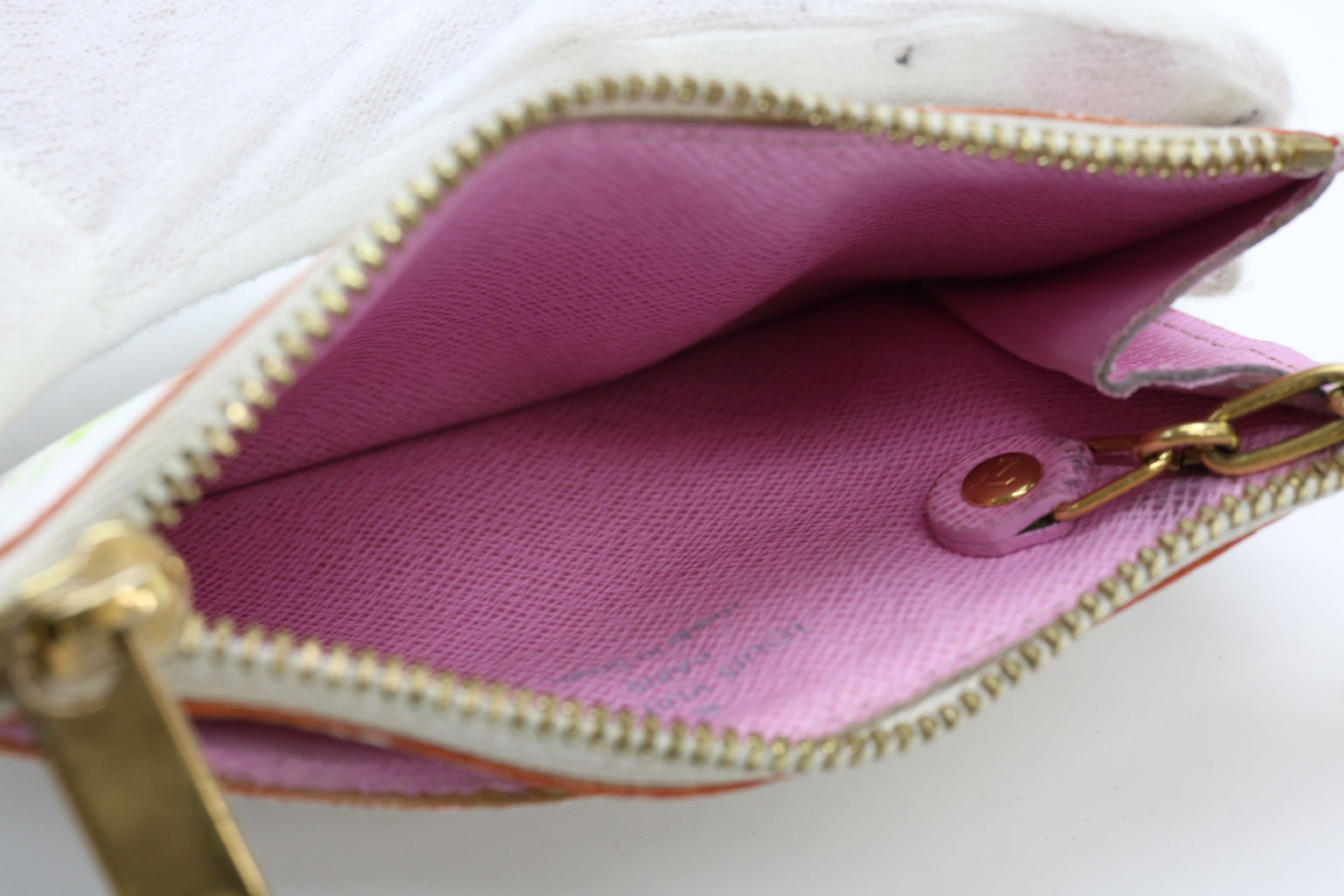 Monogram Multicolor Pochette Clé Coin Case — view 6