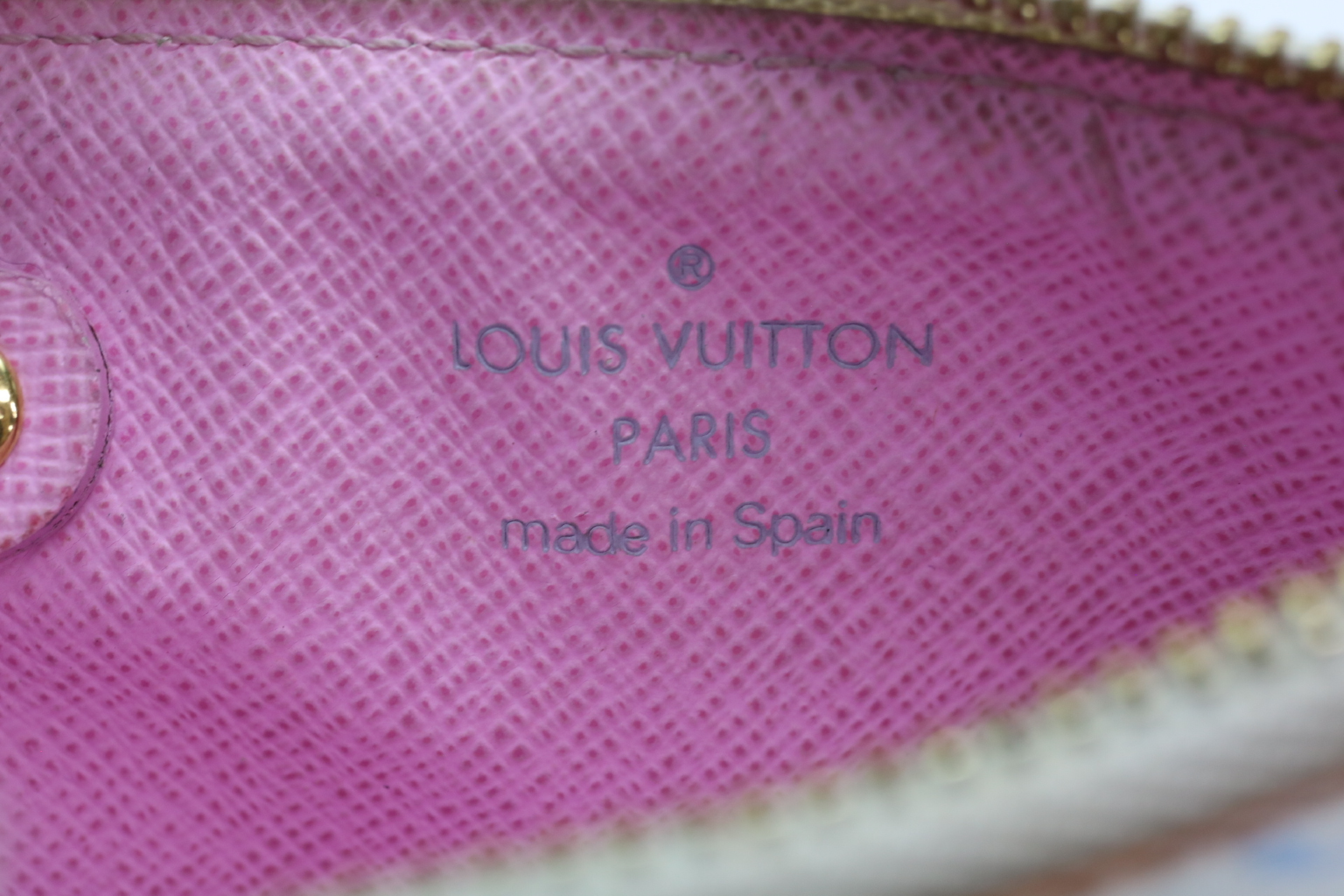 Monogram Multicolor Pochette Clé Coin Case — view 7