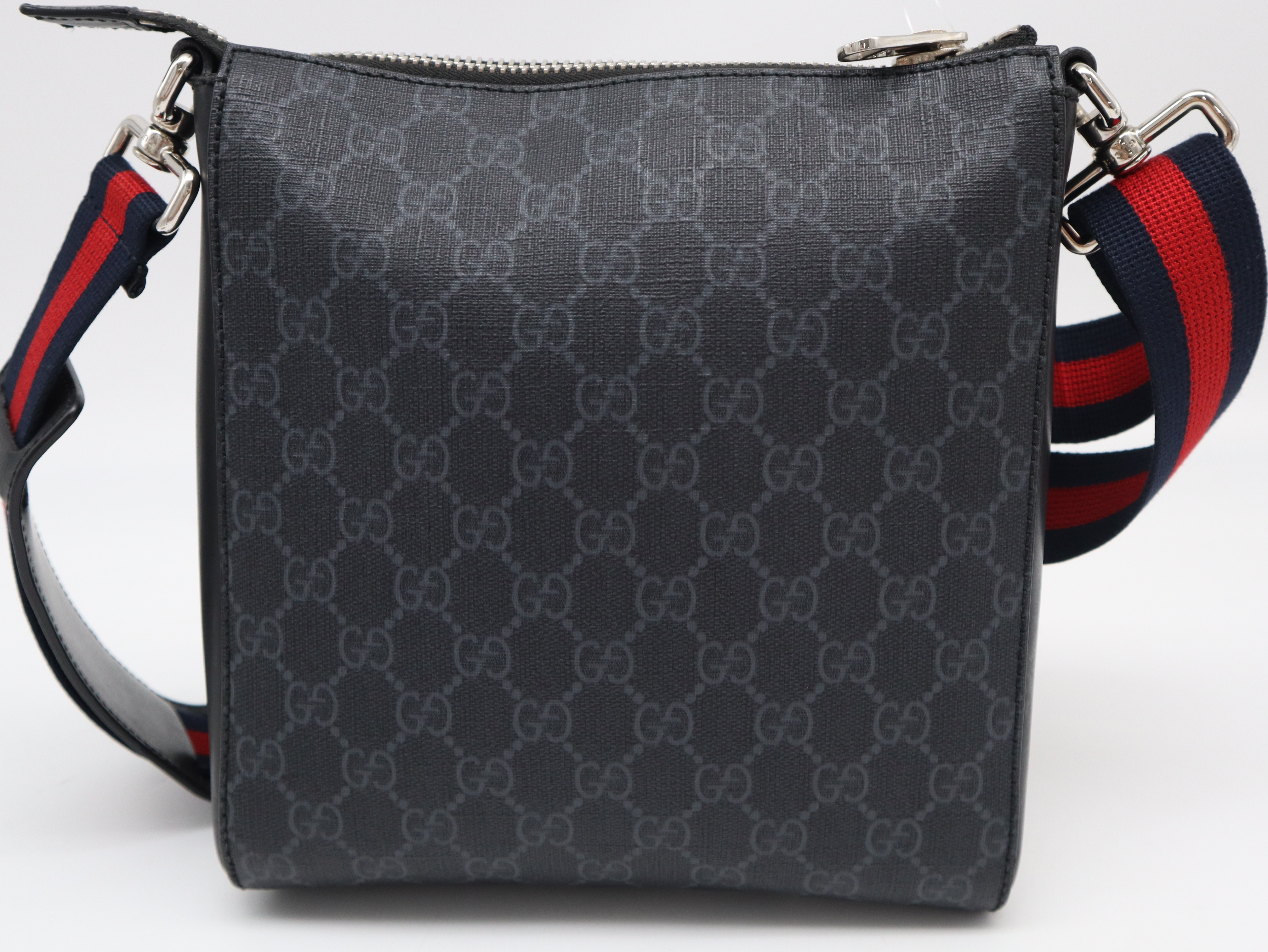 523599 GG Supreme Small Messenger Shoulder Bag, Sherry Line Shoulder Bag — view 2
