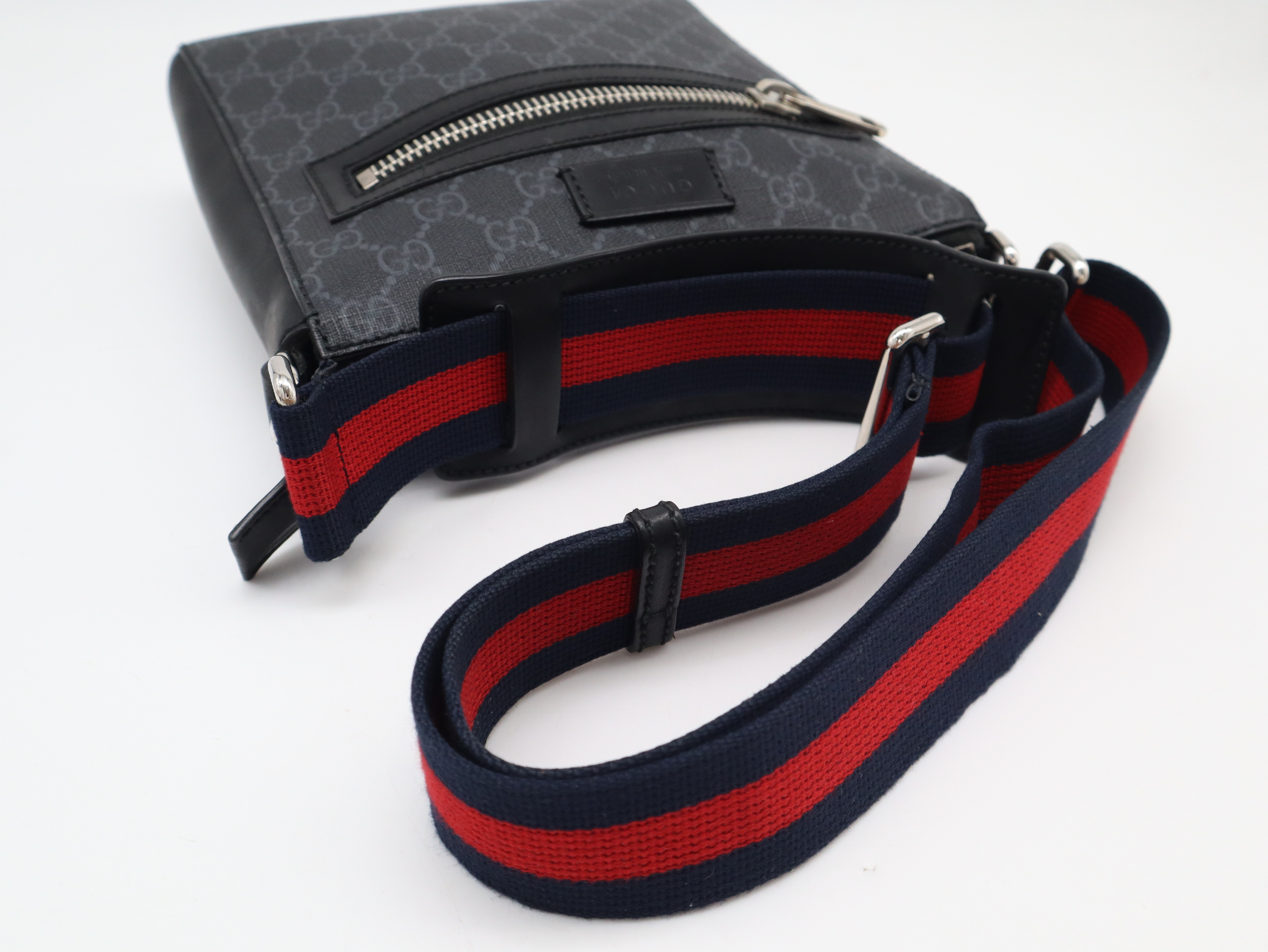 523599 GG Supreme Small Messenger Shoulder Bag, Sherry Line Shoulder Bag — view 6