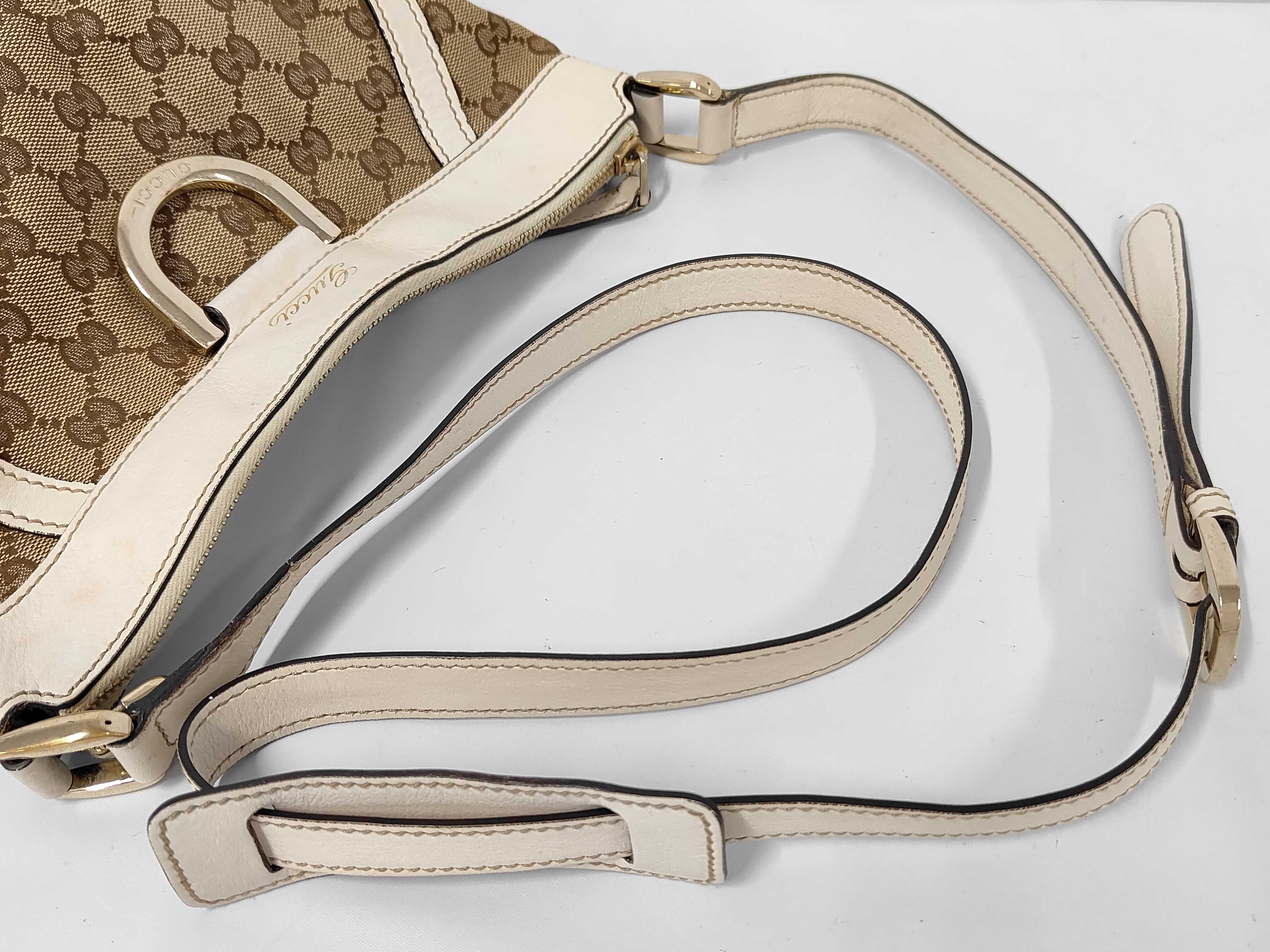 Abbey GG Canvas Shoulder Bag — view 3