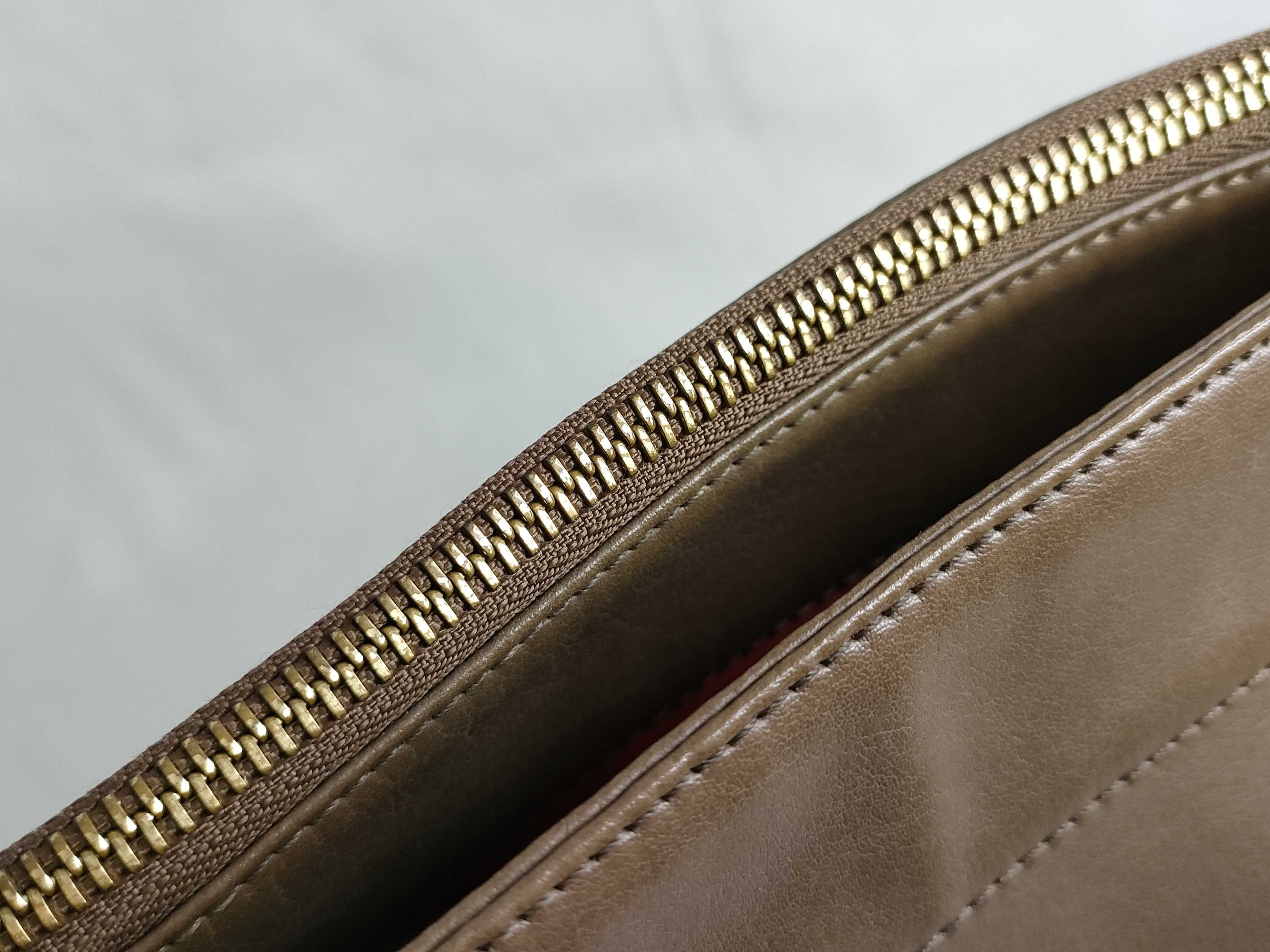 shoulder bag, leather, fringe, brown. — view 8