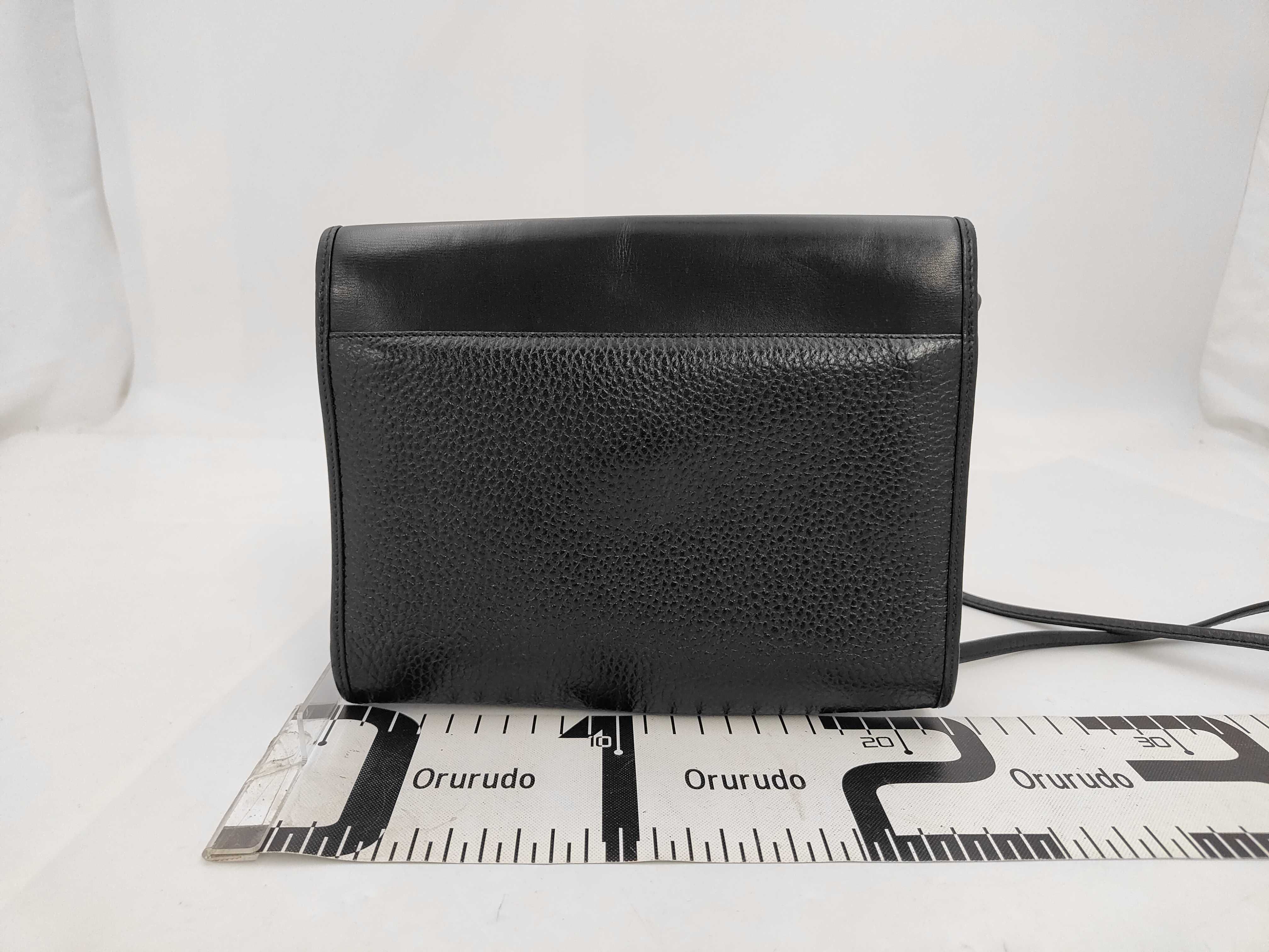 CD Logo Leather Shoulder Bag — view 2