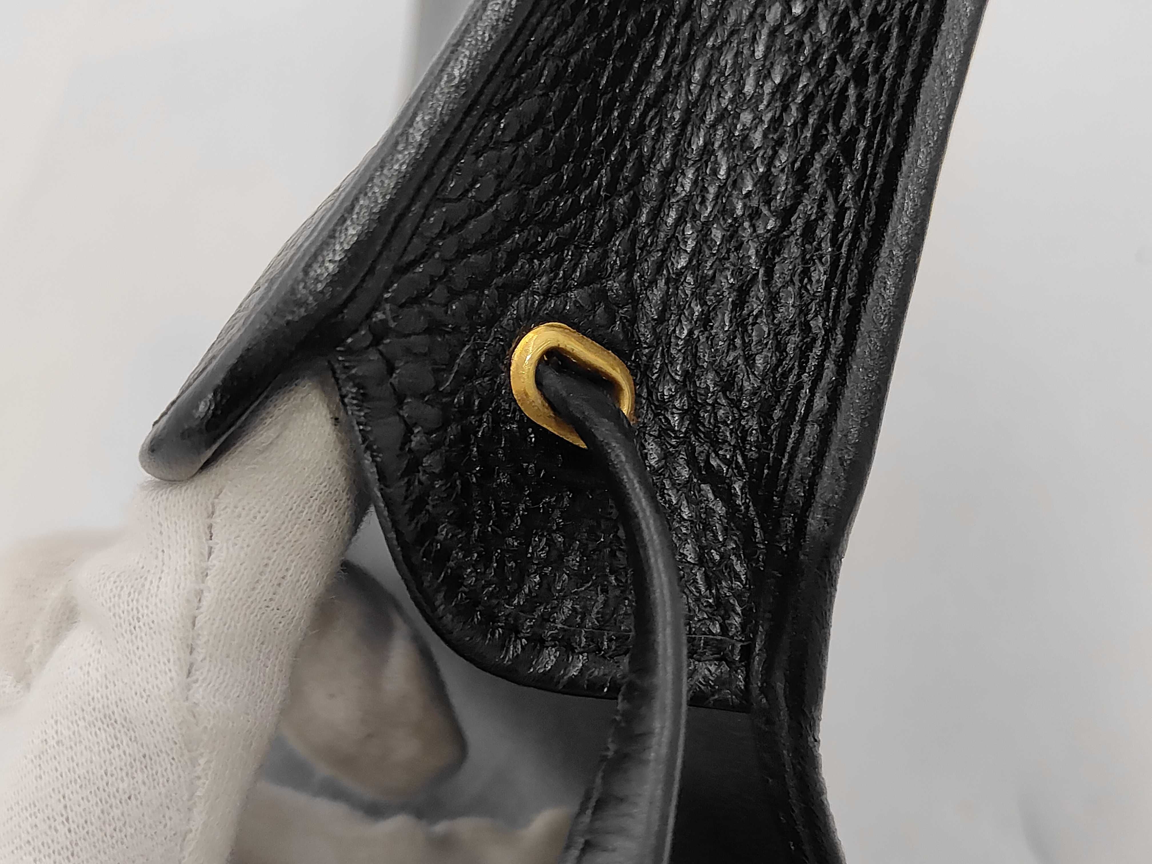 CD Logo Leather Shoulder Bag — view 7